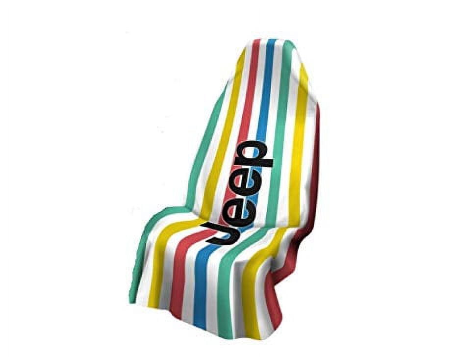 SEATARMOUR, Jeep Cabana Stripe Multi Color Towel