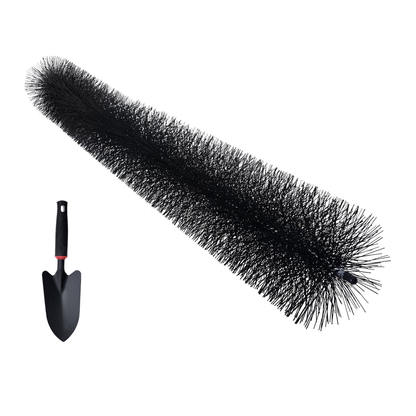 KFFKFF 60ft Bristle Length Gutter Guard Brush Leaf Guard Fits 5 Inch Gutters