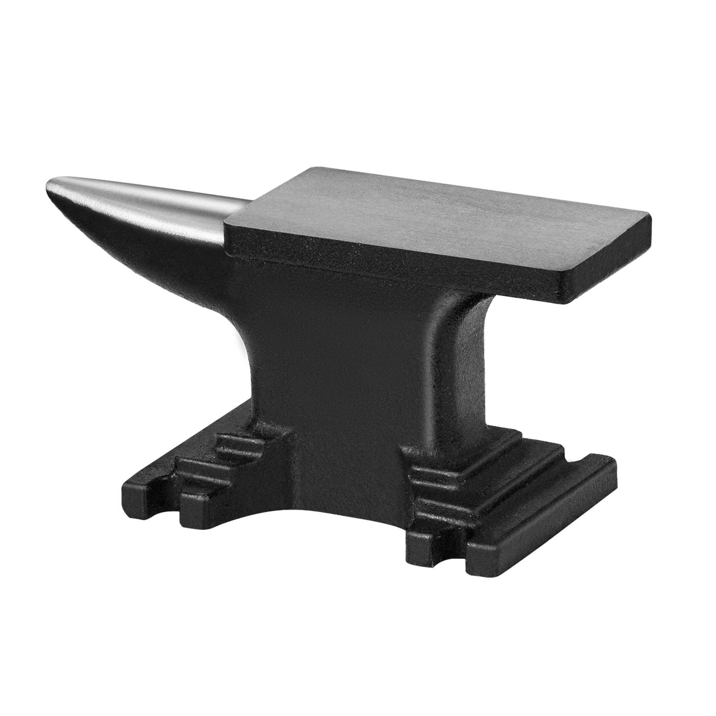 KFFKFF Single Hole Anvil Cast Steel Anvil 8.8lbs Blacksmith for Forging Metalwork