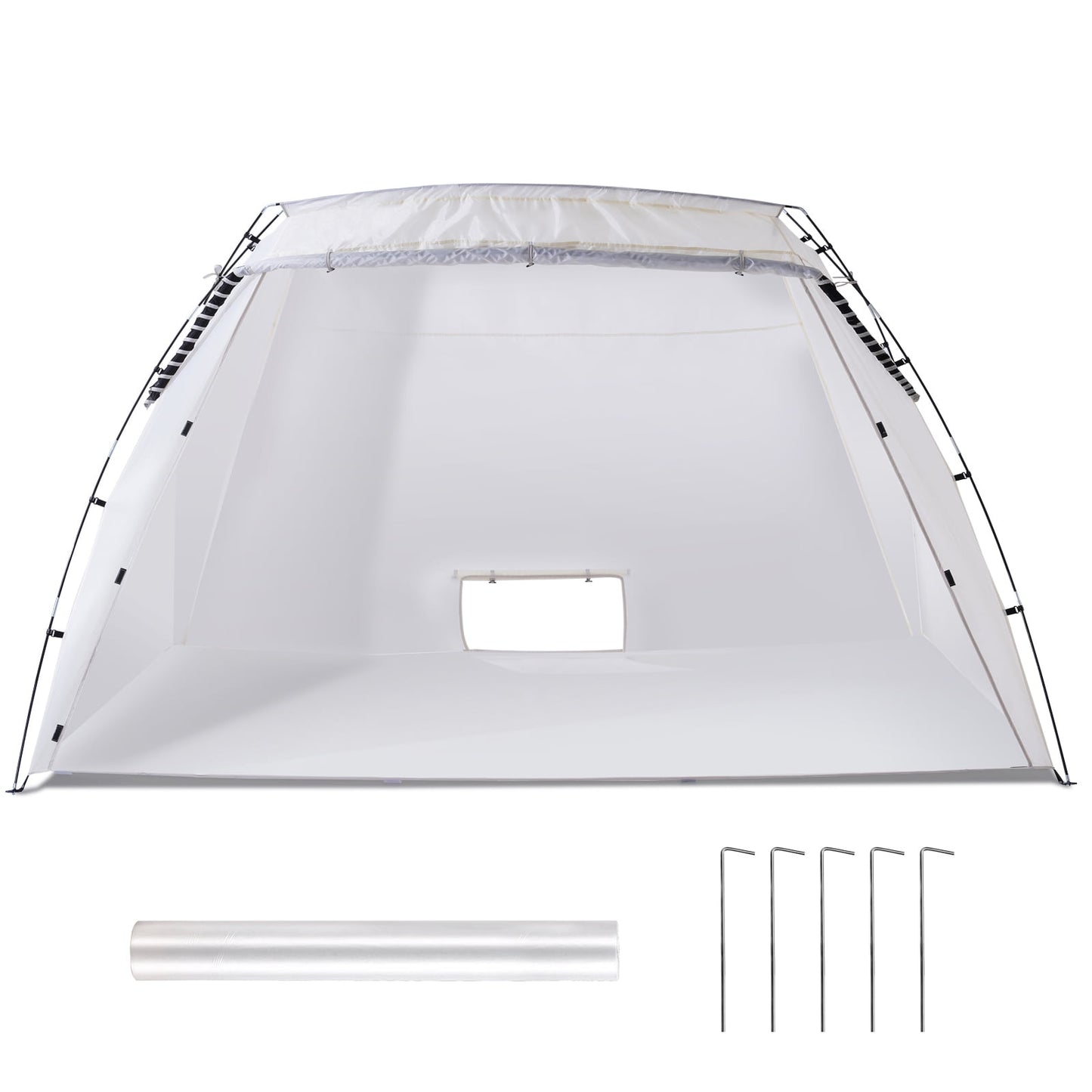 SKYSHALO Portable Spray Paint Tent Airless Paint Sprayer Booth Shelter for Interior & Exterior Painting