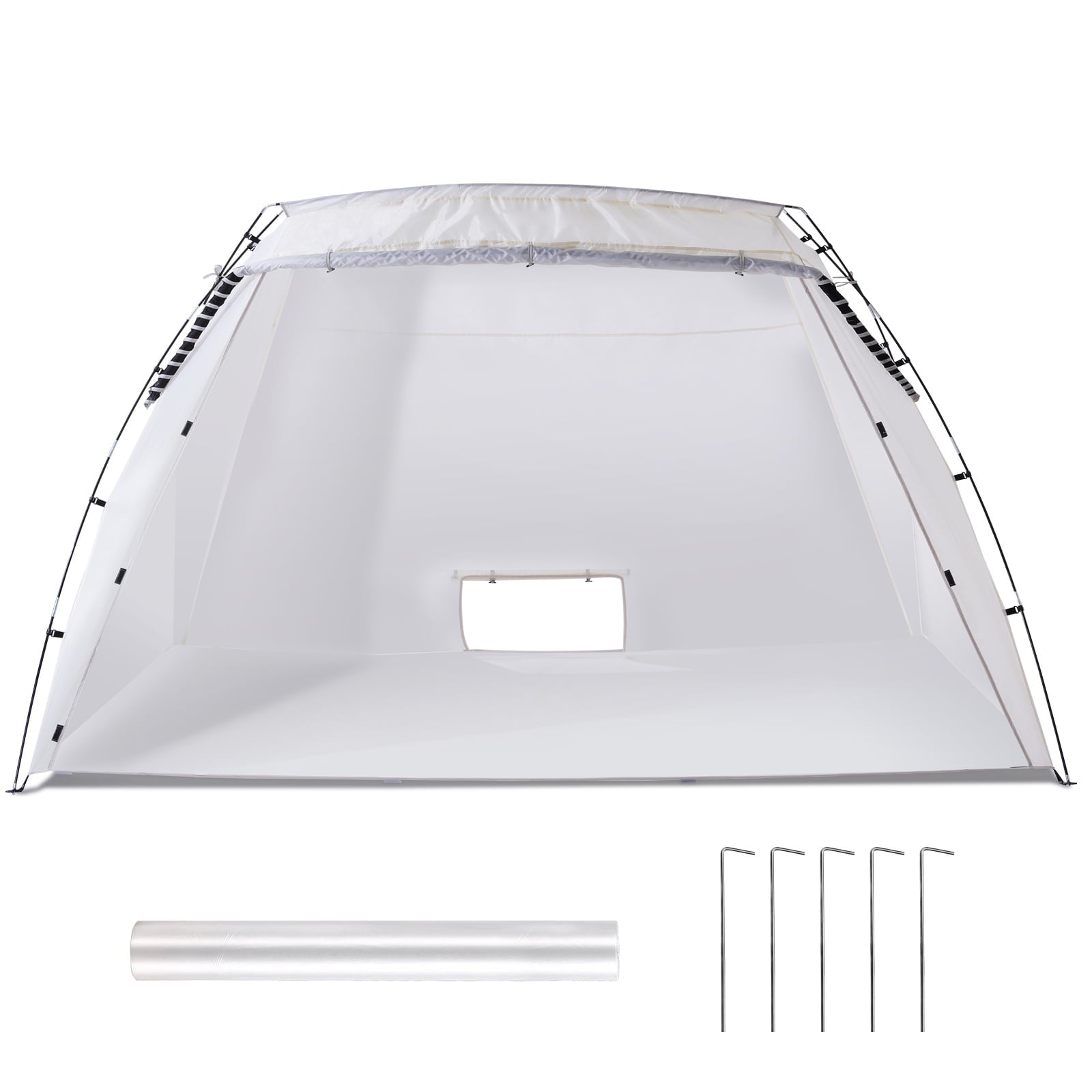 SKYSHALO Portable Spray Paint Tent Airless Paint Sprayer Booth Shelter for Interior & Exterior Painting