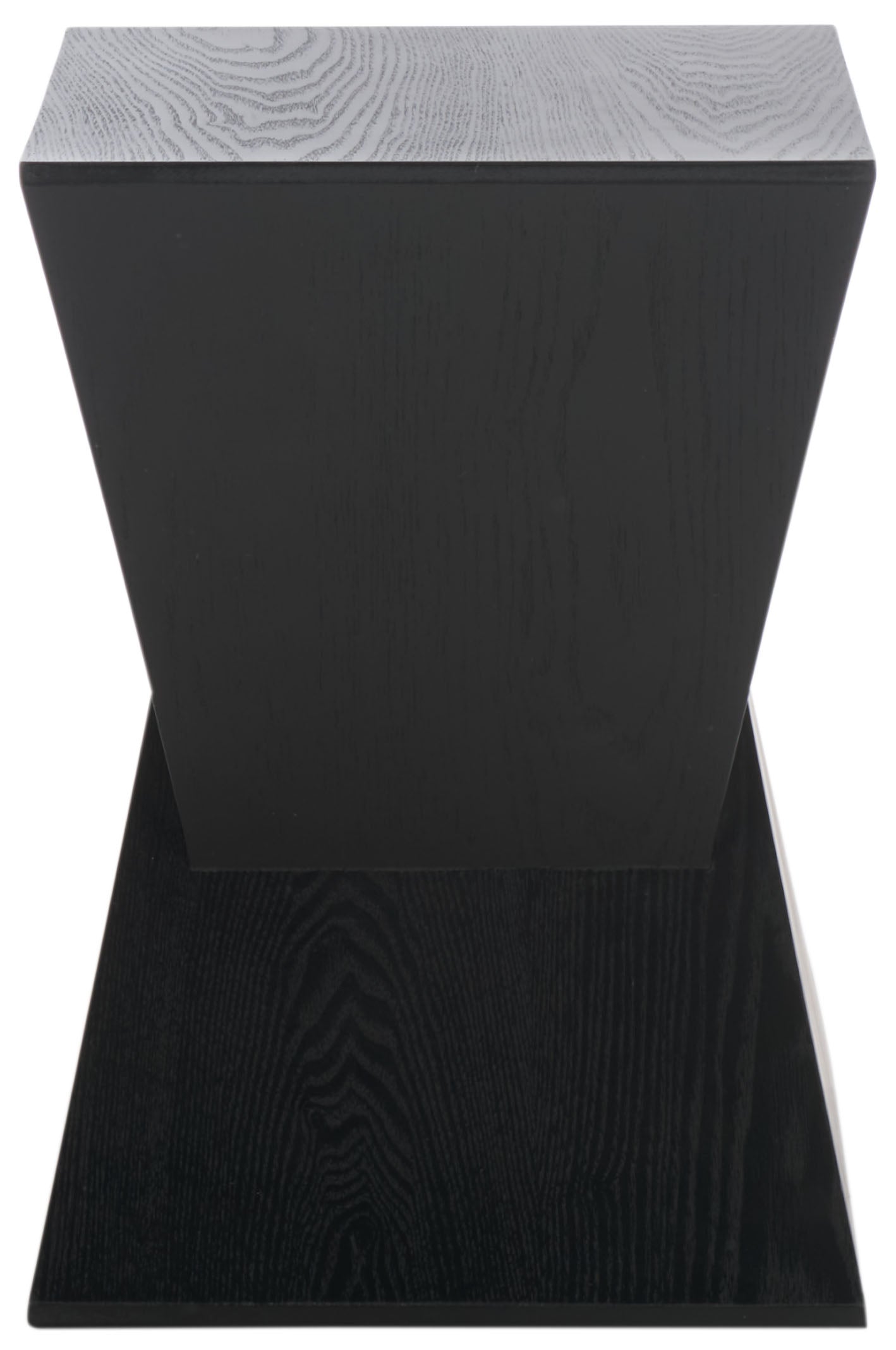 Safavieh Rahan Modern Wood Free Form End Table, Black