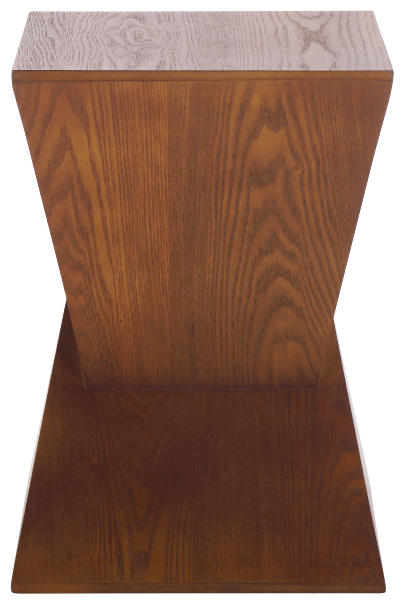 Safavieh Rahan Modern Wood Free Form End Table, Walnut