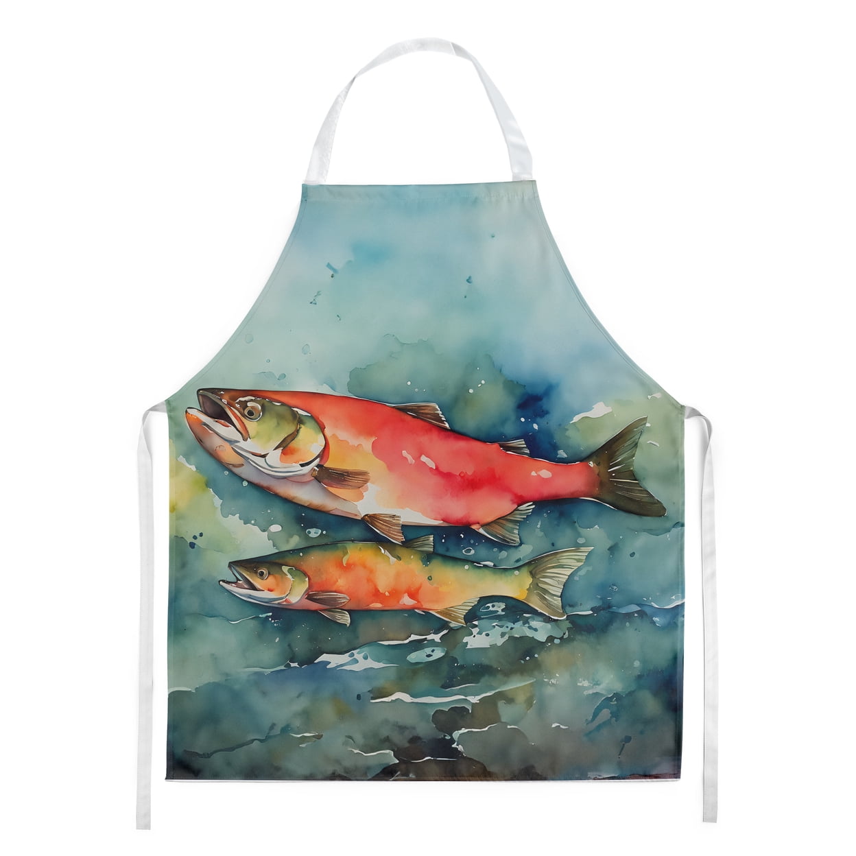 Salmon Apron 27 in x 30 in