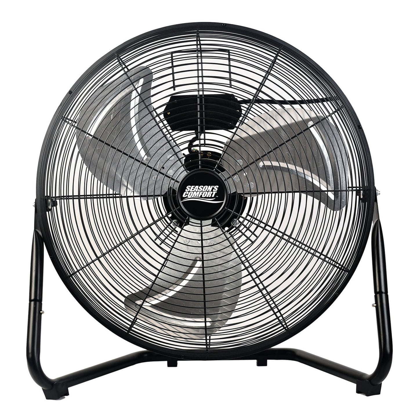 Seasons Comfort 20-In. 3-Speed High-Velocity Heavy-Duty Floor Fan, FHV20, Black