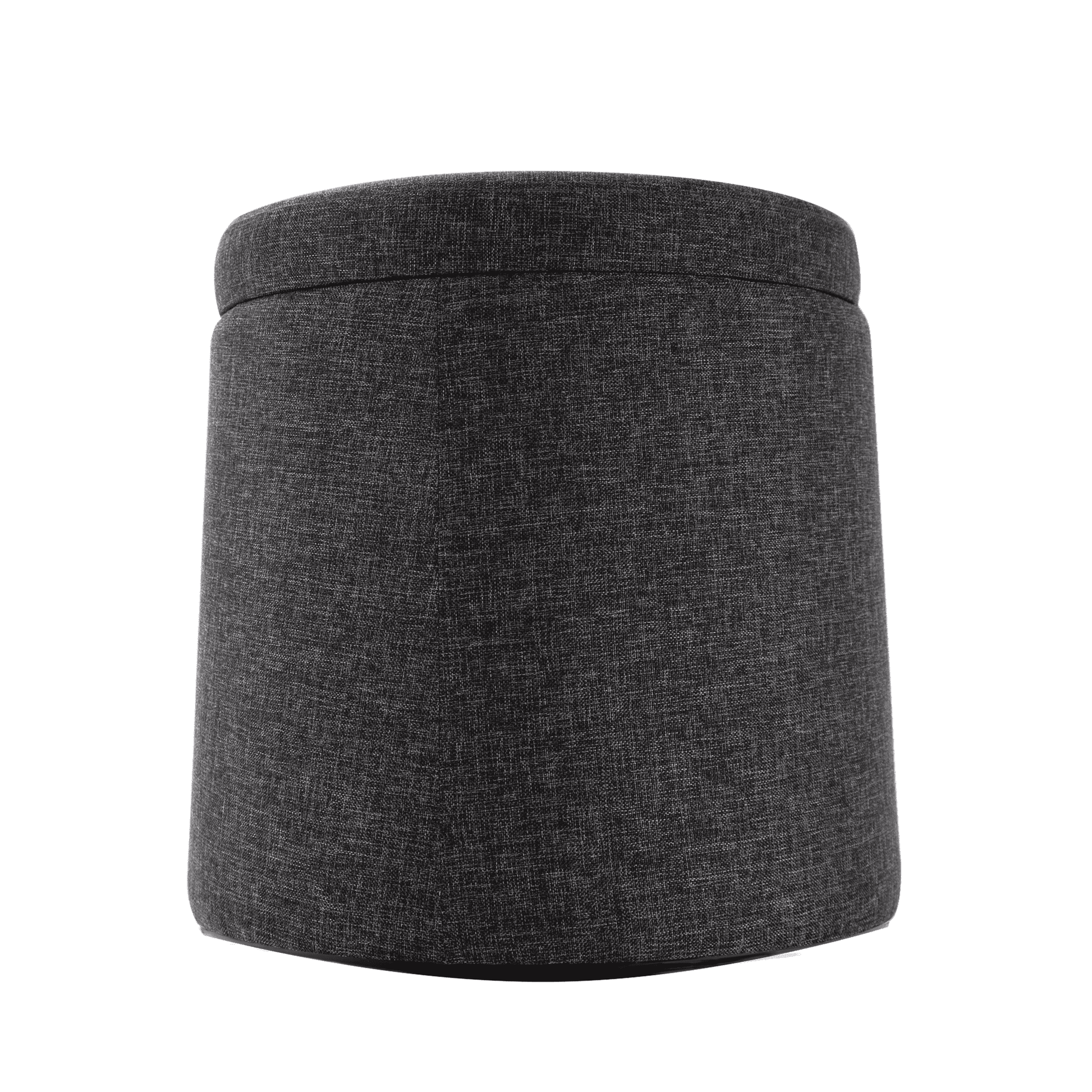 Seville Classics Rocking Stool Wobble Storage Ottoman Footrest Stool, Modern Gray