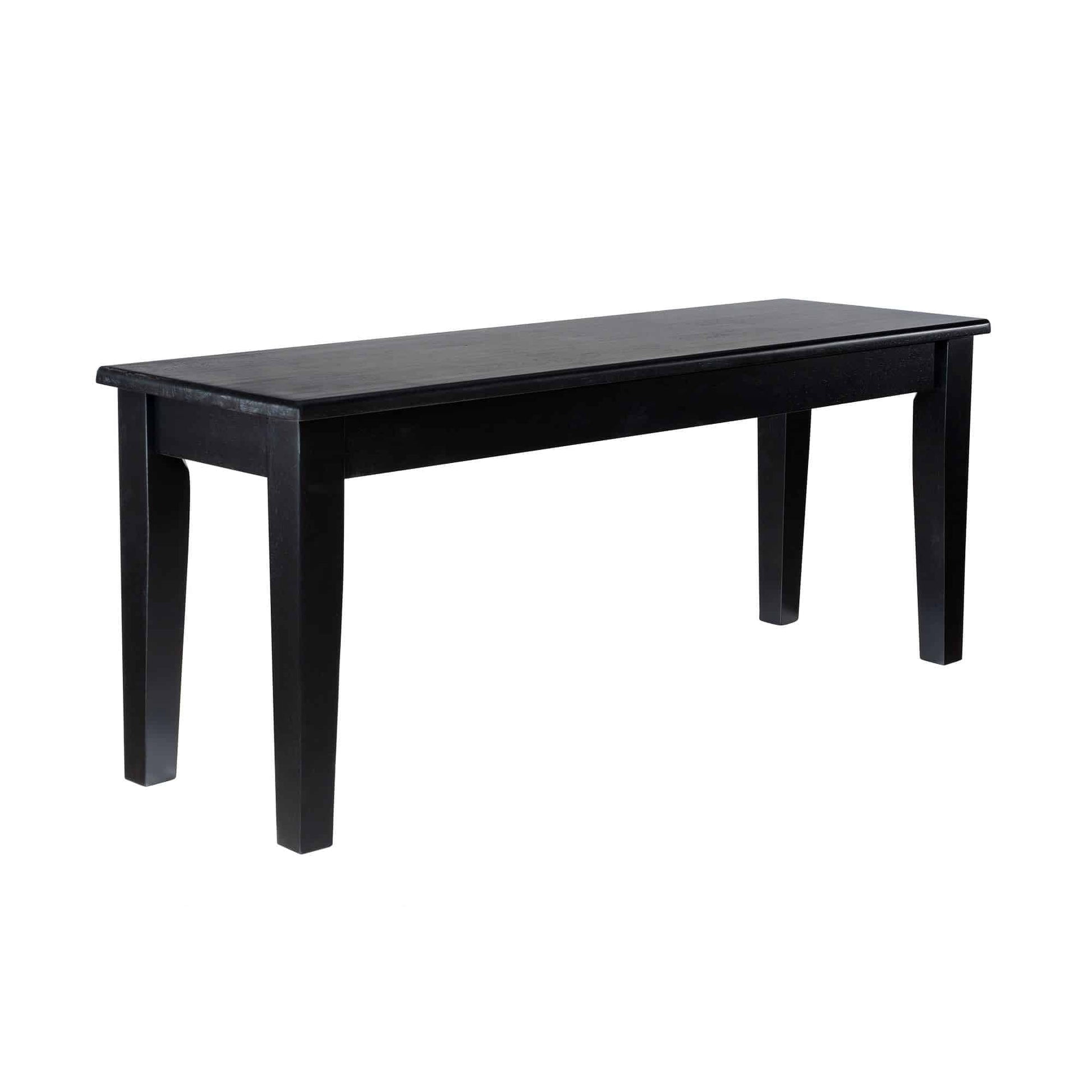 Boraam Shaker Dining Bench - Black