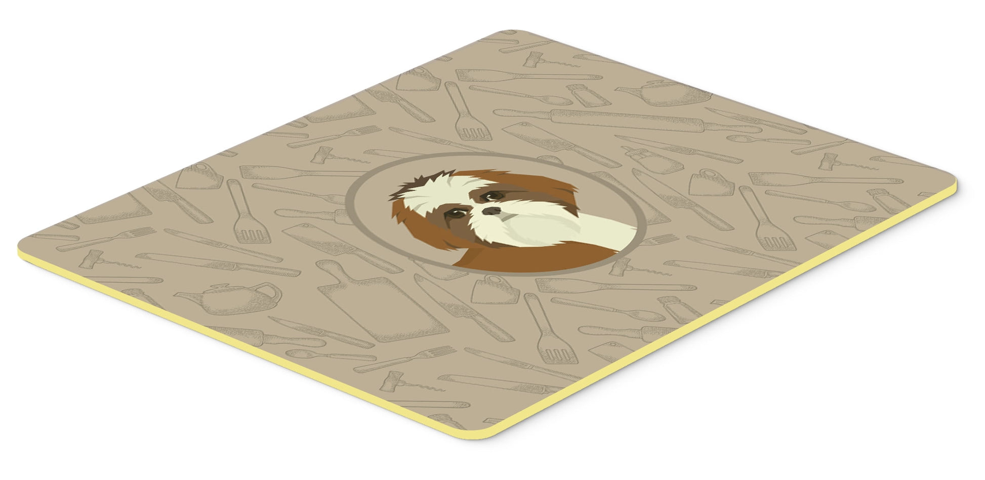 Shih Tzu In the Kitchen Kitchen or Bath Mat 24x36