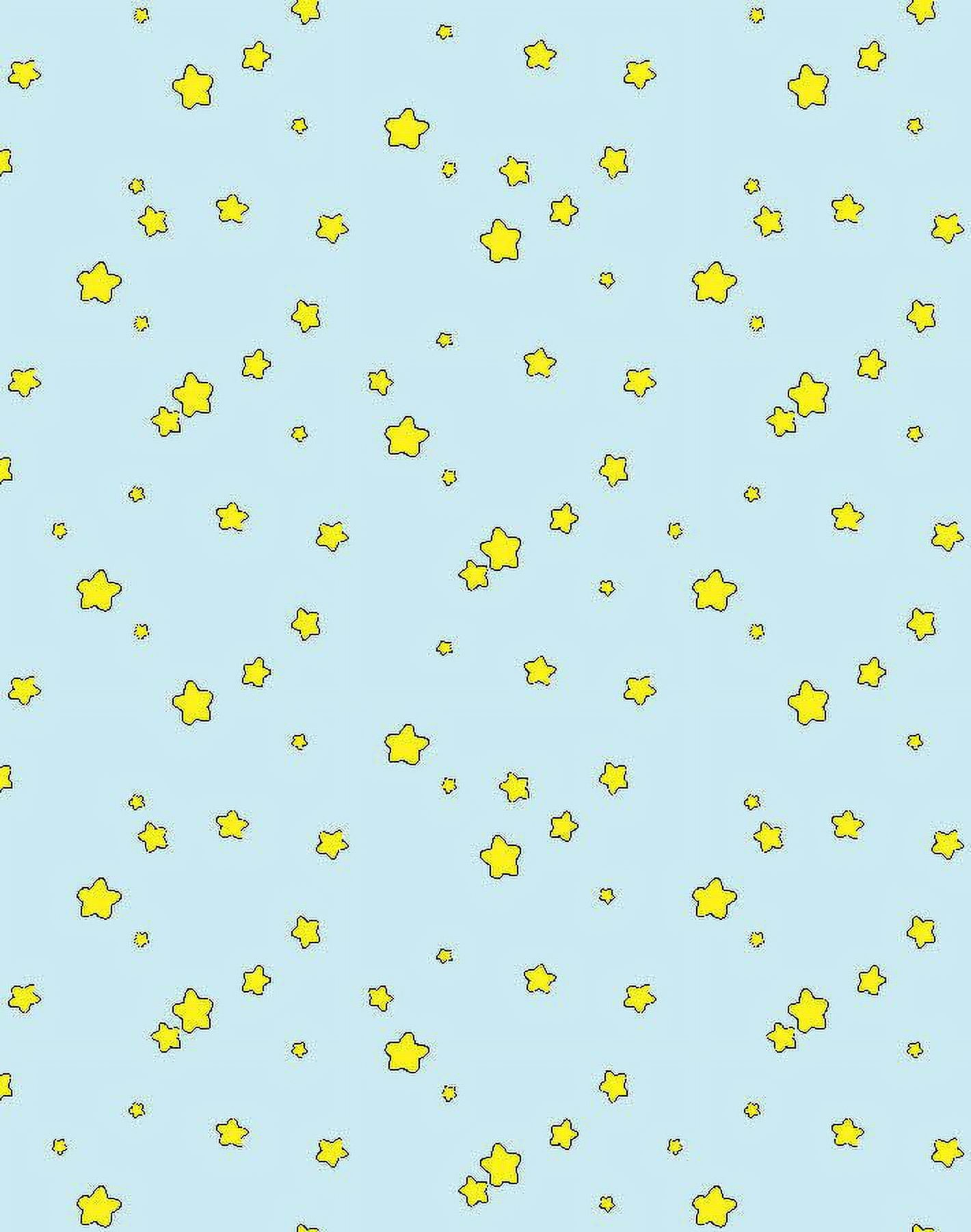 Papel Tapiz de Vinilo Removible con Estrellas Fugaces de Barbie - Cielo