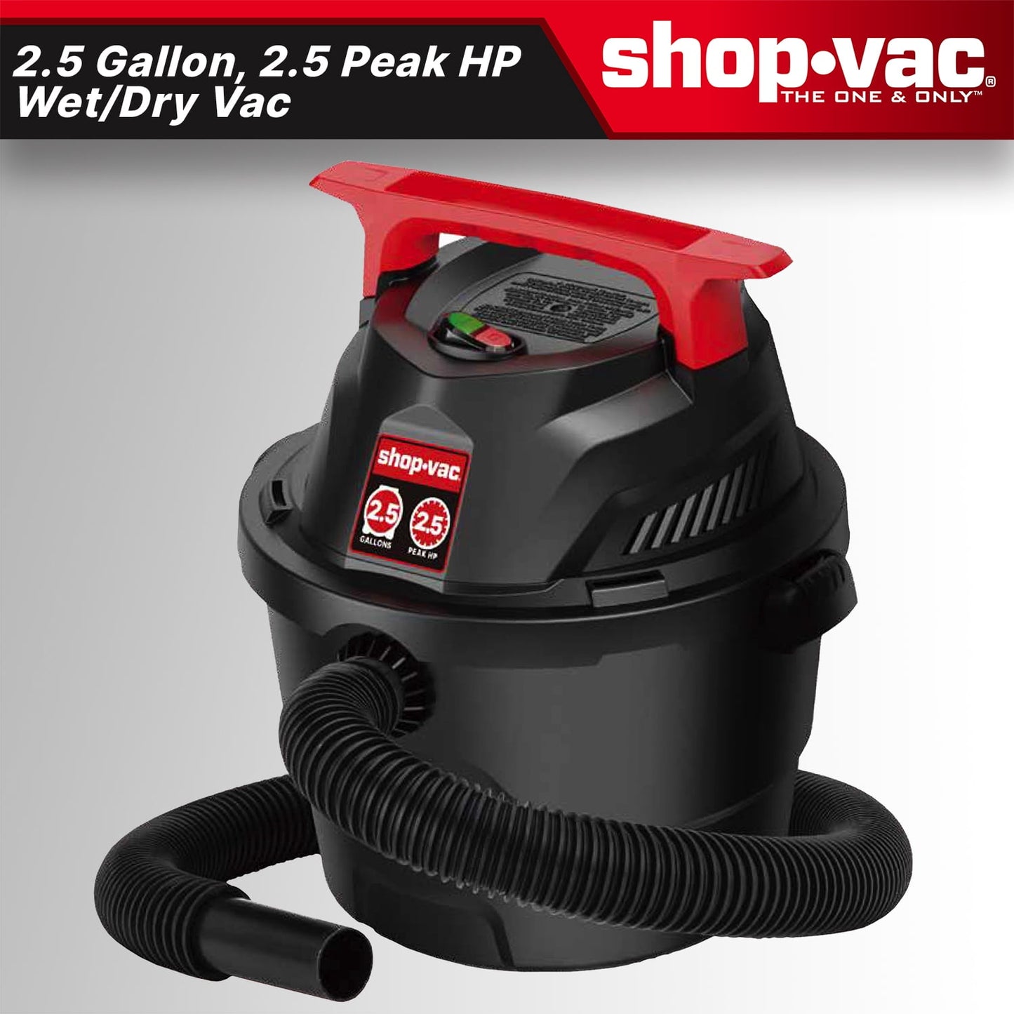 Shop-Vac 2.5G 2.5PHP HÃºmedo Seco Vac