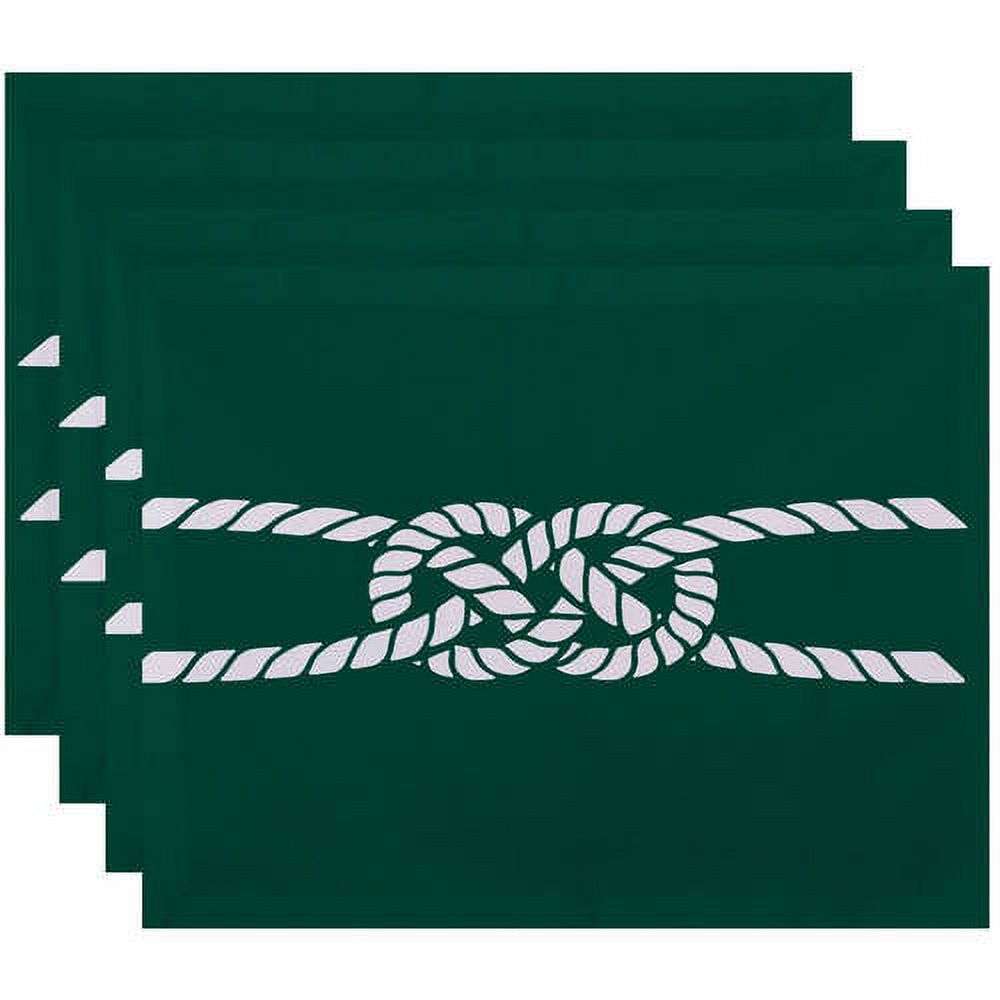 Simply Daisy 18" x 14" Carrick Bend Geometric Print Placemat