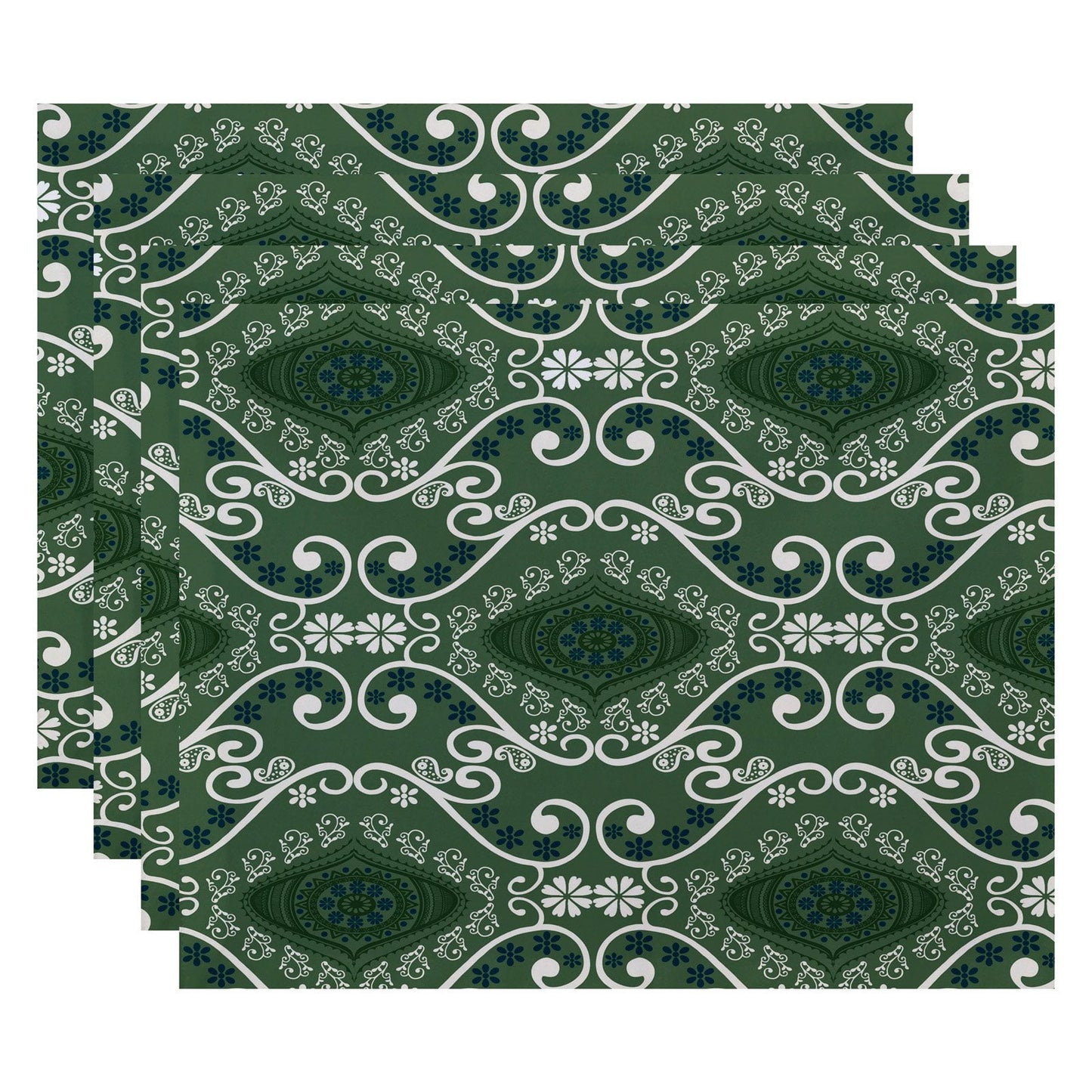 Simply Daisy 18" x 14" Illuminate Geometric Print Placemat