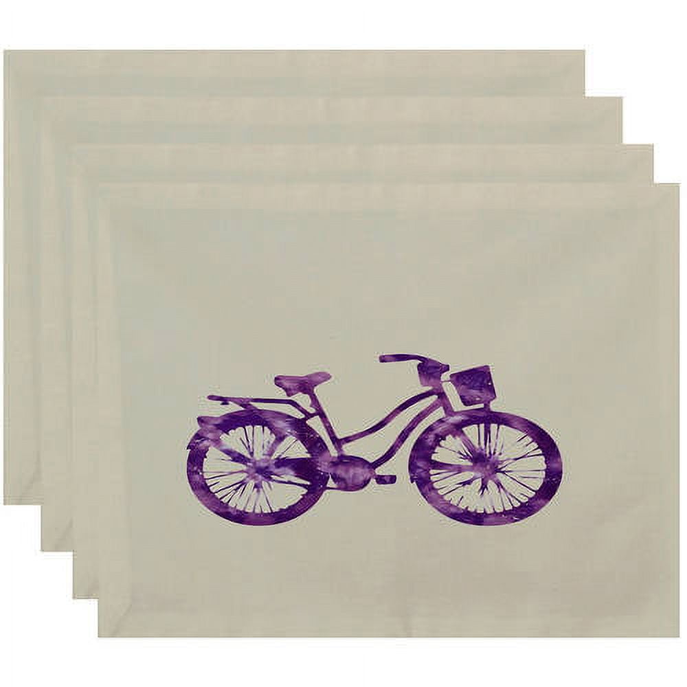 Simply Daisy 18" x 14" Life Cycle Geometric Print Placemat