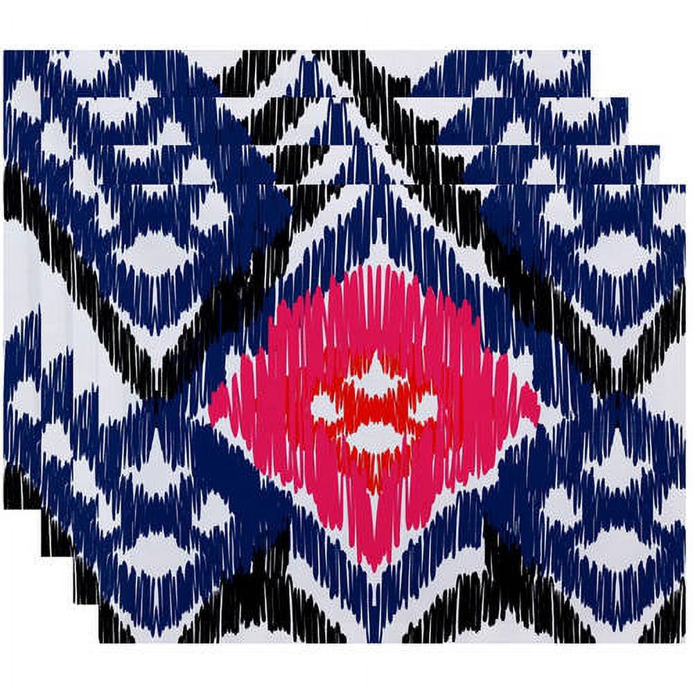 Simply Daisy 18" x 14" Original Geometric Print Placemat