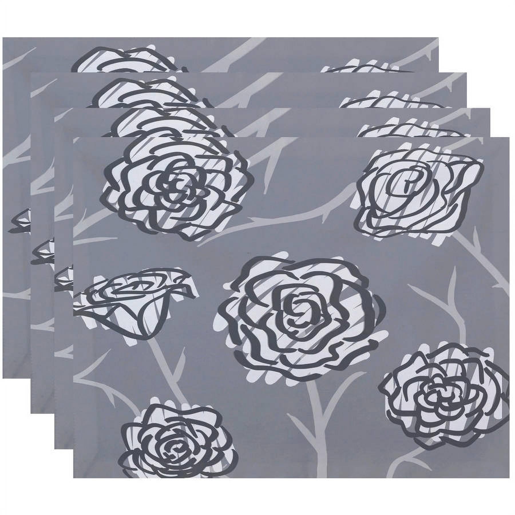 Simply Daisy 18" x 14" Spring Floral 2 Floral Print Placemat