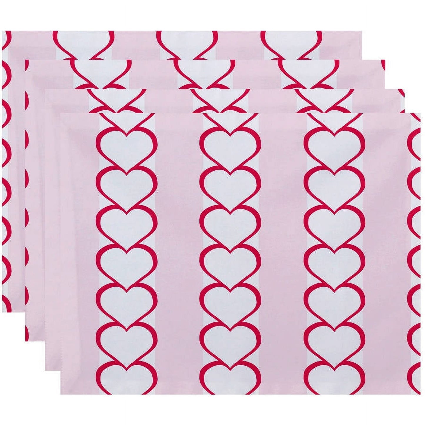 Simply Daisy 18" x 14" Valentine Print Placemat