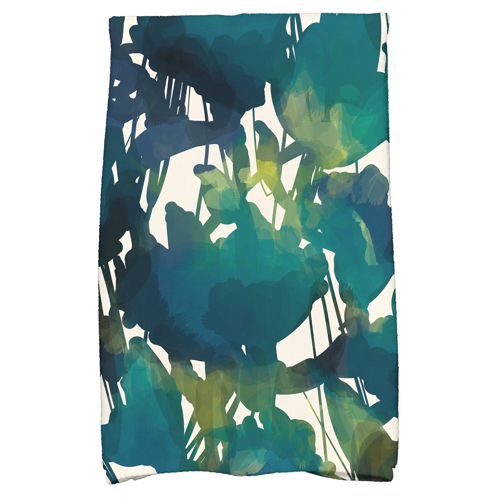 Simply Daisy 18" x 30" Abstract Floral Floral Print Hand Towel