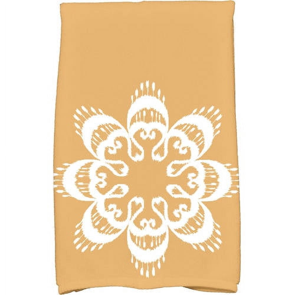 Simply Daisy 18" x 30" Ikat Mandala Geometric Print Kitchen Towel