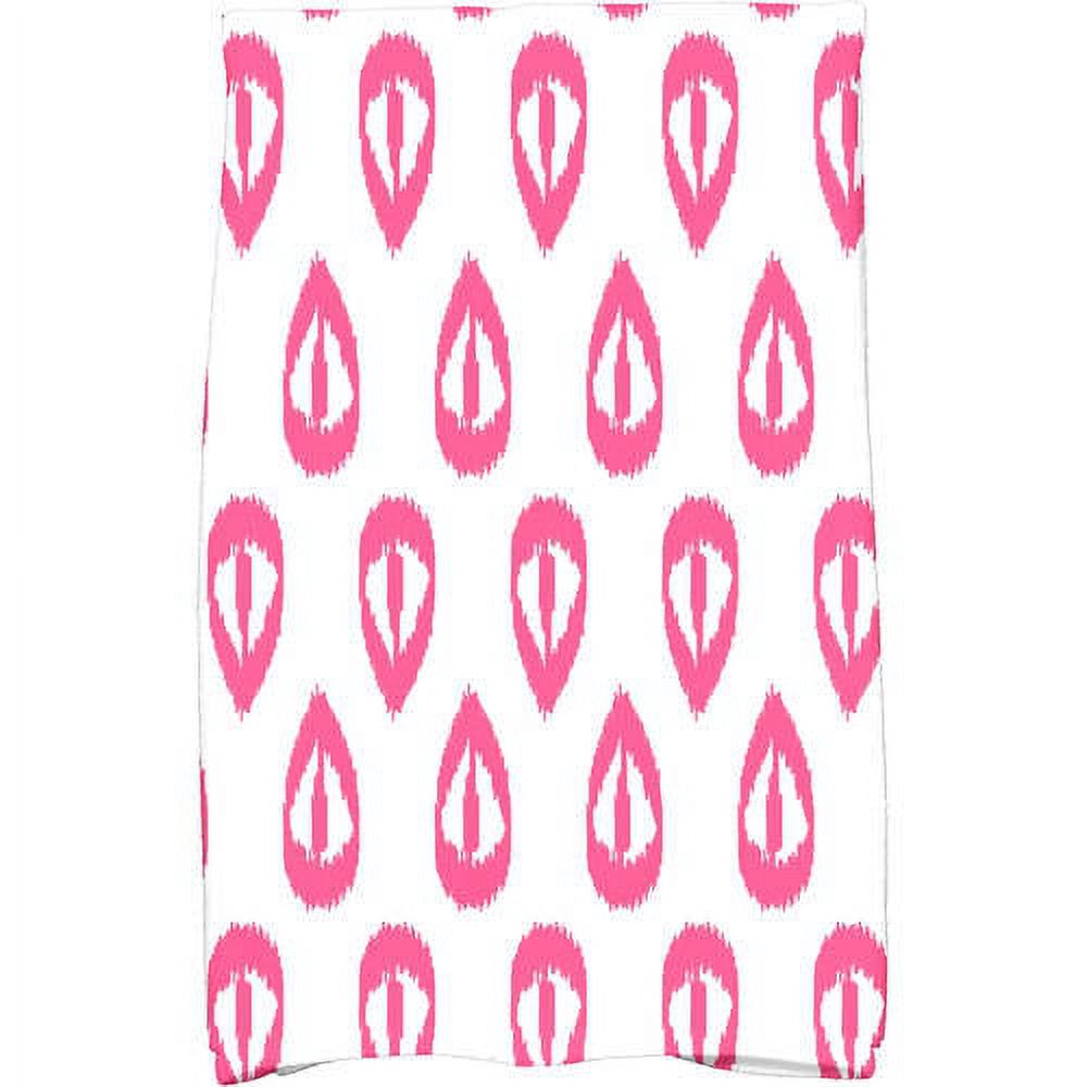 Simply Daisy 18" x 30" Ikat Tears Geometric Print Kitchen Towel