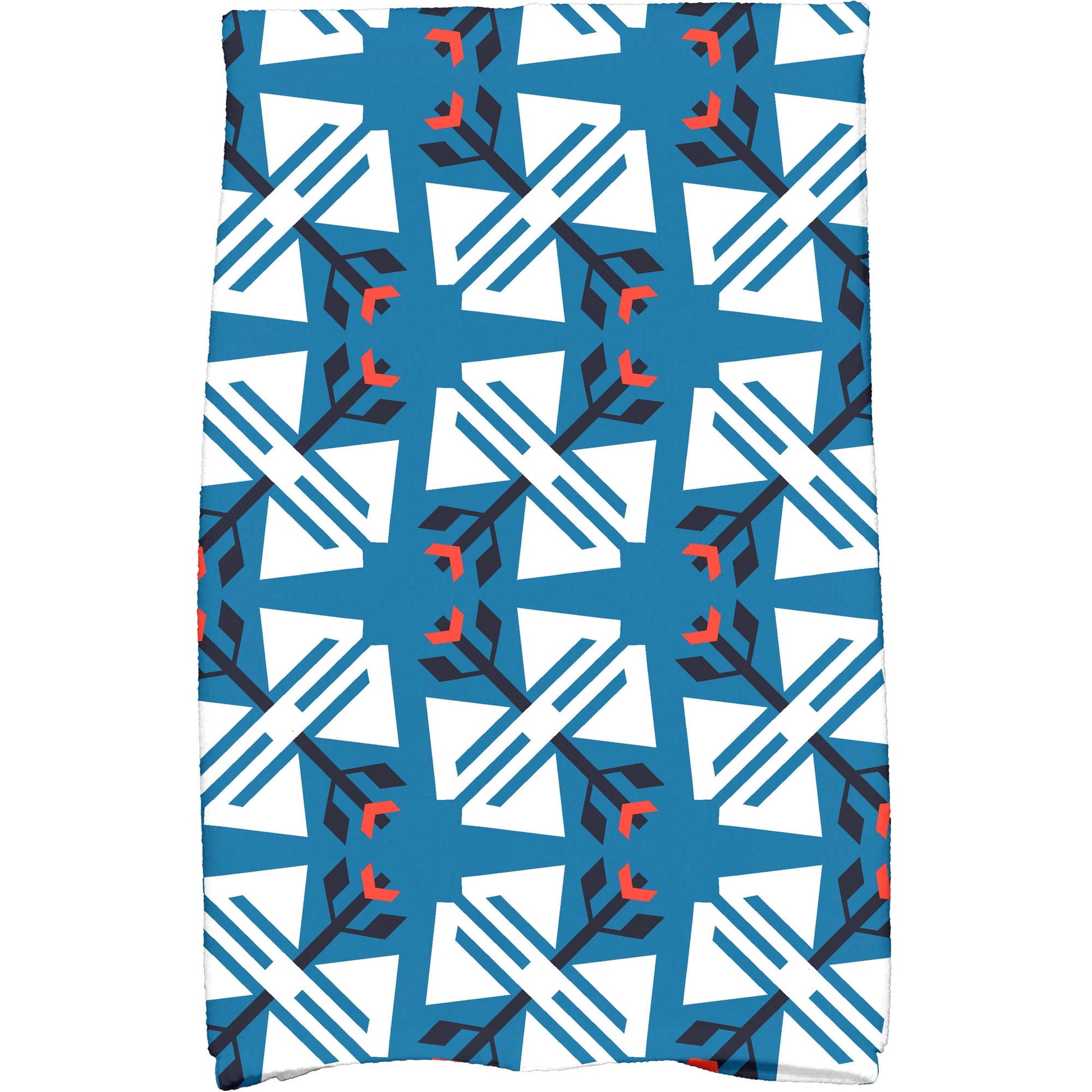 Simply Daisy 18" x 30" Jodhpur Ditsy Geometric Print Kitchen Towel