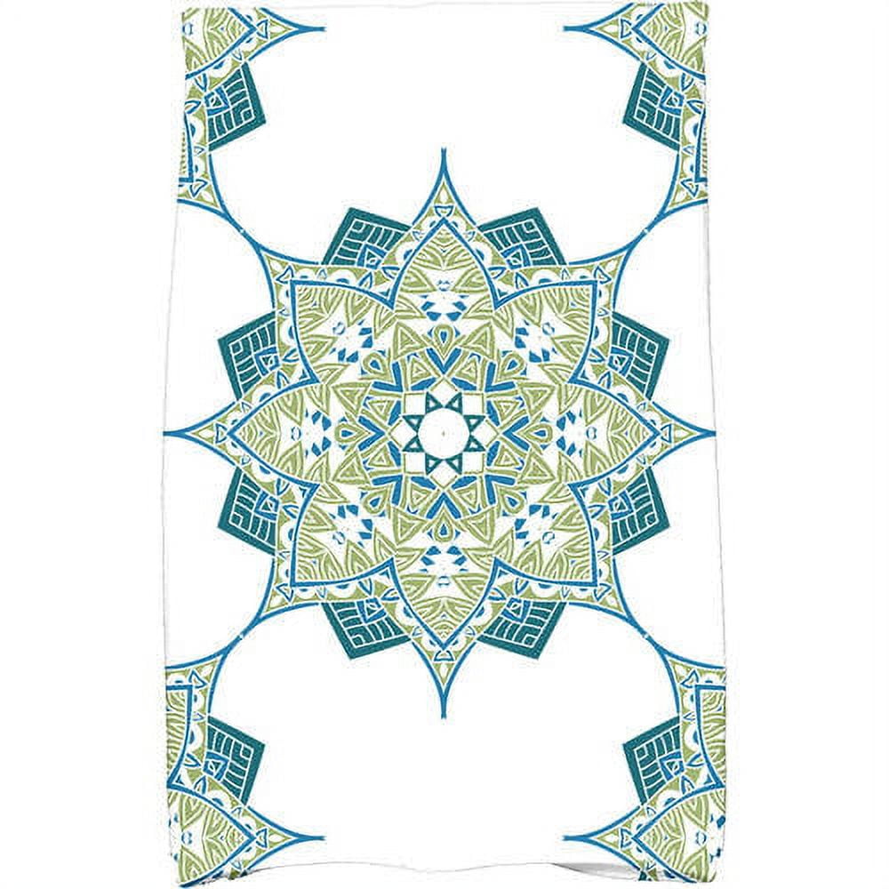 Simply Daisy 18" x 30" Rhapsody Geometric Print Kitchen Towel