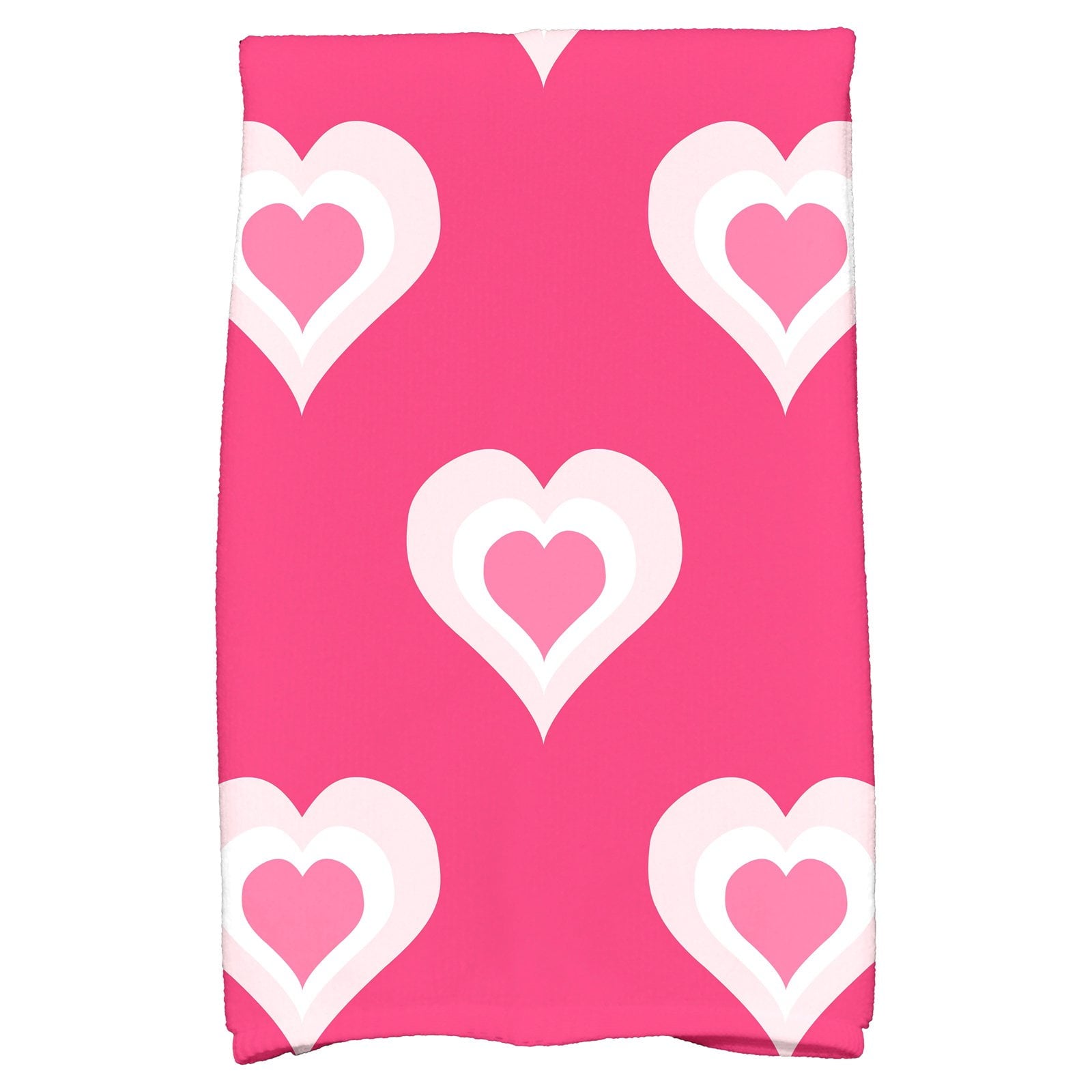 Simply Daisy 18" x 30" Valentine Print Hand Towel