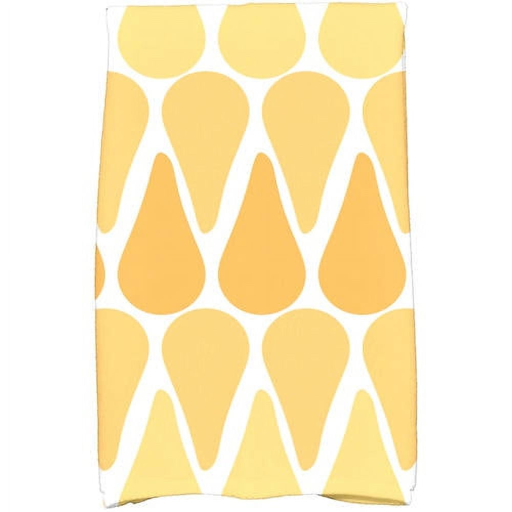 Simply Daisy 18" x 30" Watermelon Seeds Geometric Print Kitchen Towel