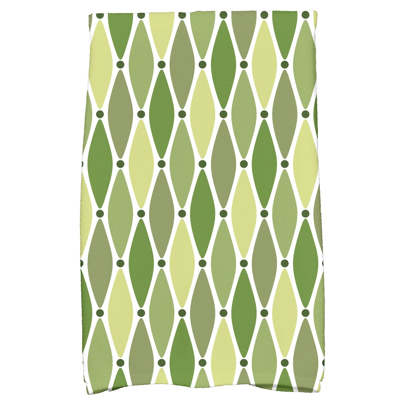 Simply Daisy Toalla de Mano con Estampado GeomÃ©trico Ondulado de 18" x 30"