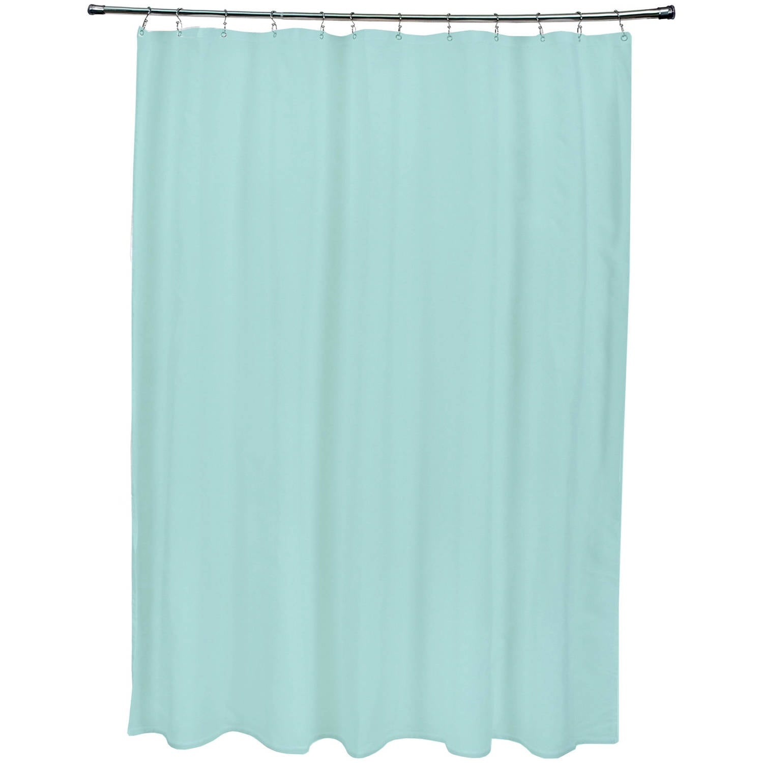 Simply Daisy 71" x 74" Solid Print Shower Curtain