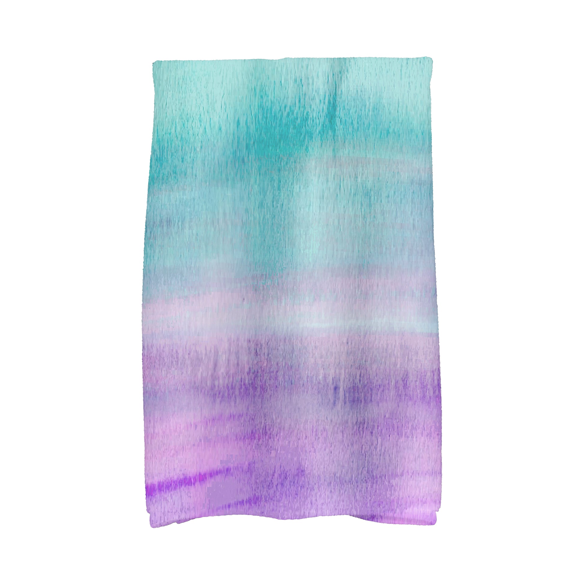 Simply Daisy Painted Sunset 18" x 30" Inch Multi Stripe Print Hand Towel