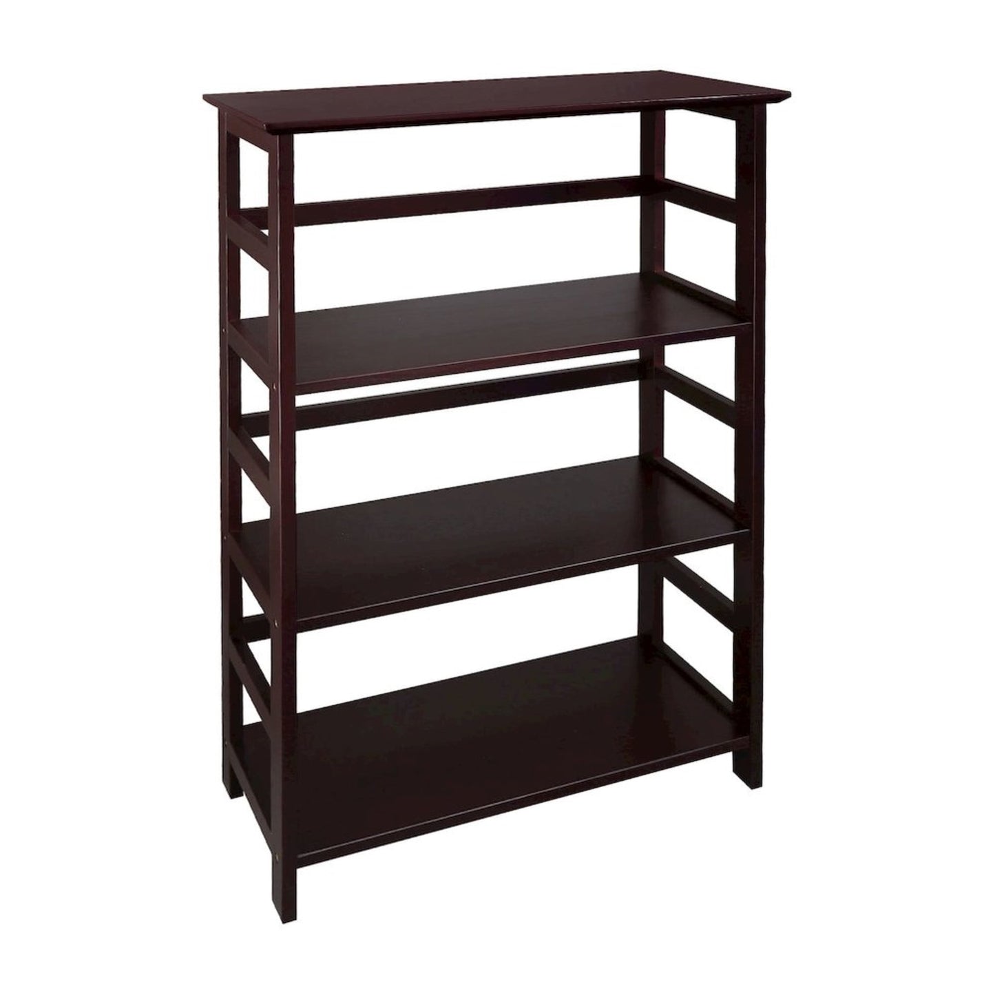 Soho Manhattan Librero de 4 Estantes de 26" de Ancho - Espresso