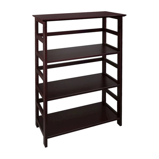 Soho Manhattan Librero de 4 Estantes de 26" de Ancho - Espresso
