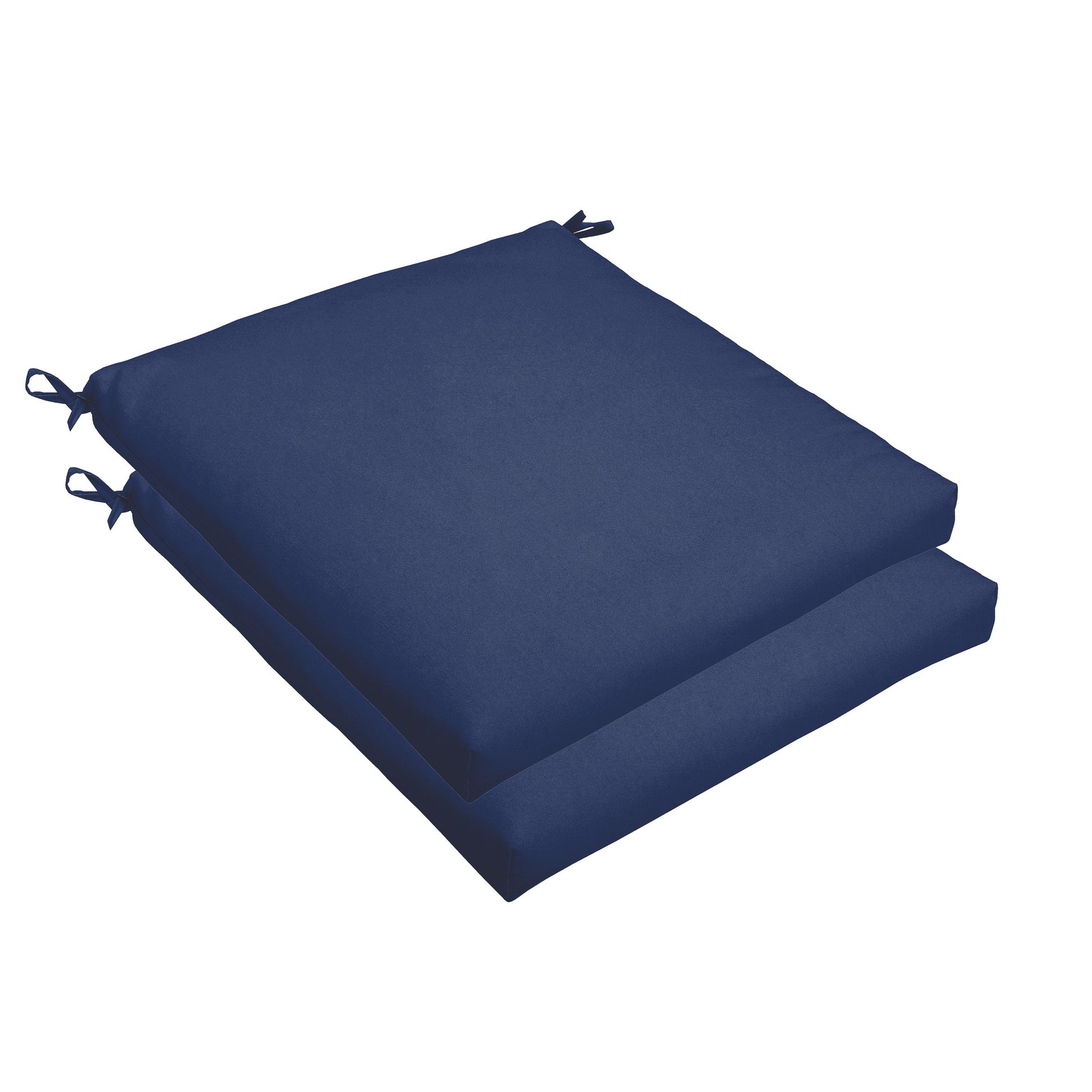 Sorra Home Dark Blue Indoor/Outdoor Cushion Set, Bristol
