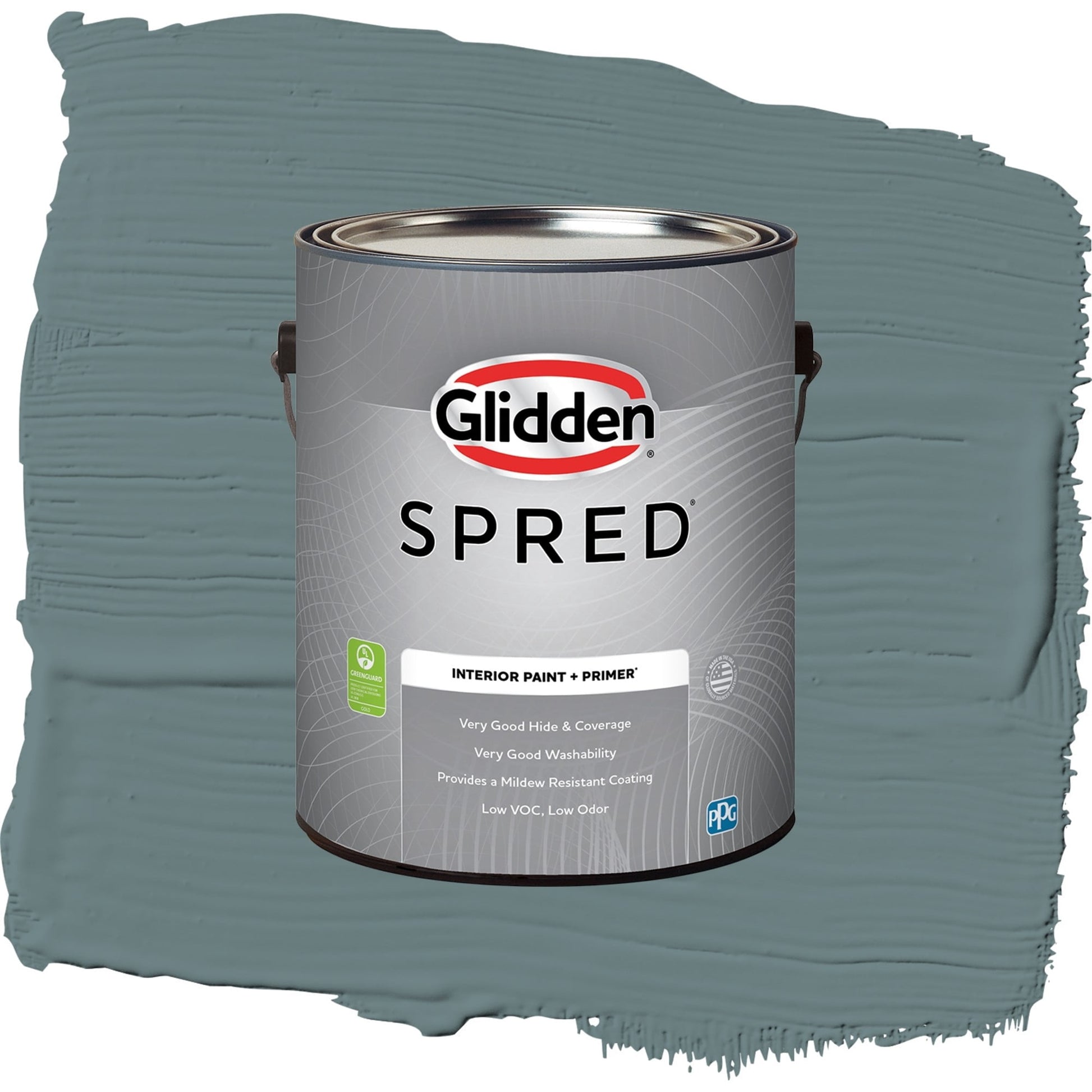 Spred Blue Blood Interior Paint + Primer Semi Gloss , 1 Gallon