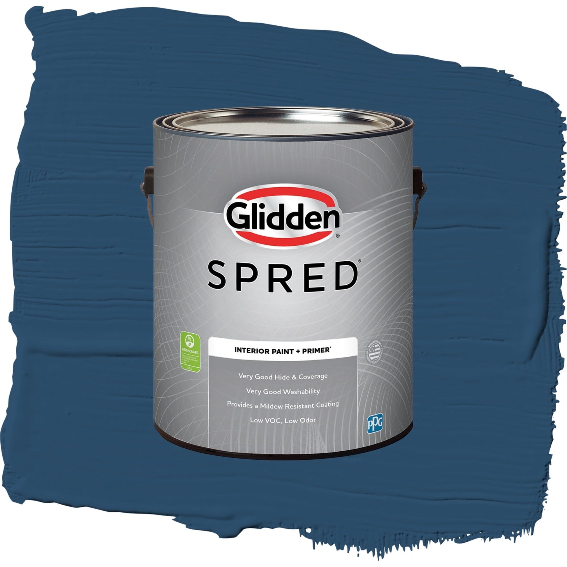Spred Celestial Blue Interior Paint + Primer Flat , 1 Gallon
