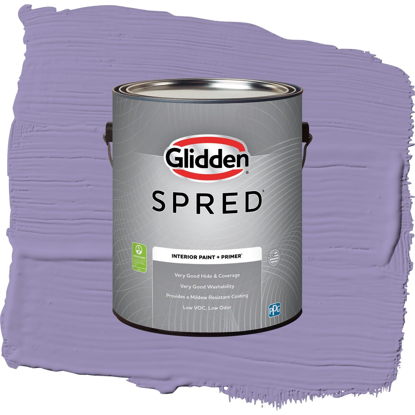 Spred French Violet Interior Paint + Primer Semi Gloss , 1 Gallon
