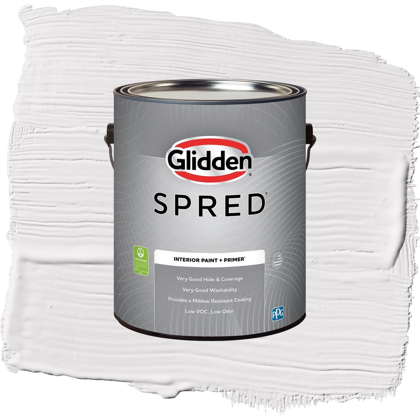 Spred Gray Whisper Interior Paint + Primer Eggshell , 1 Gallon