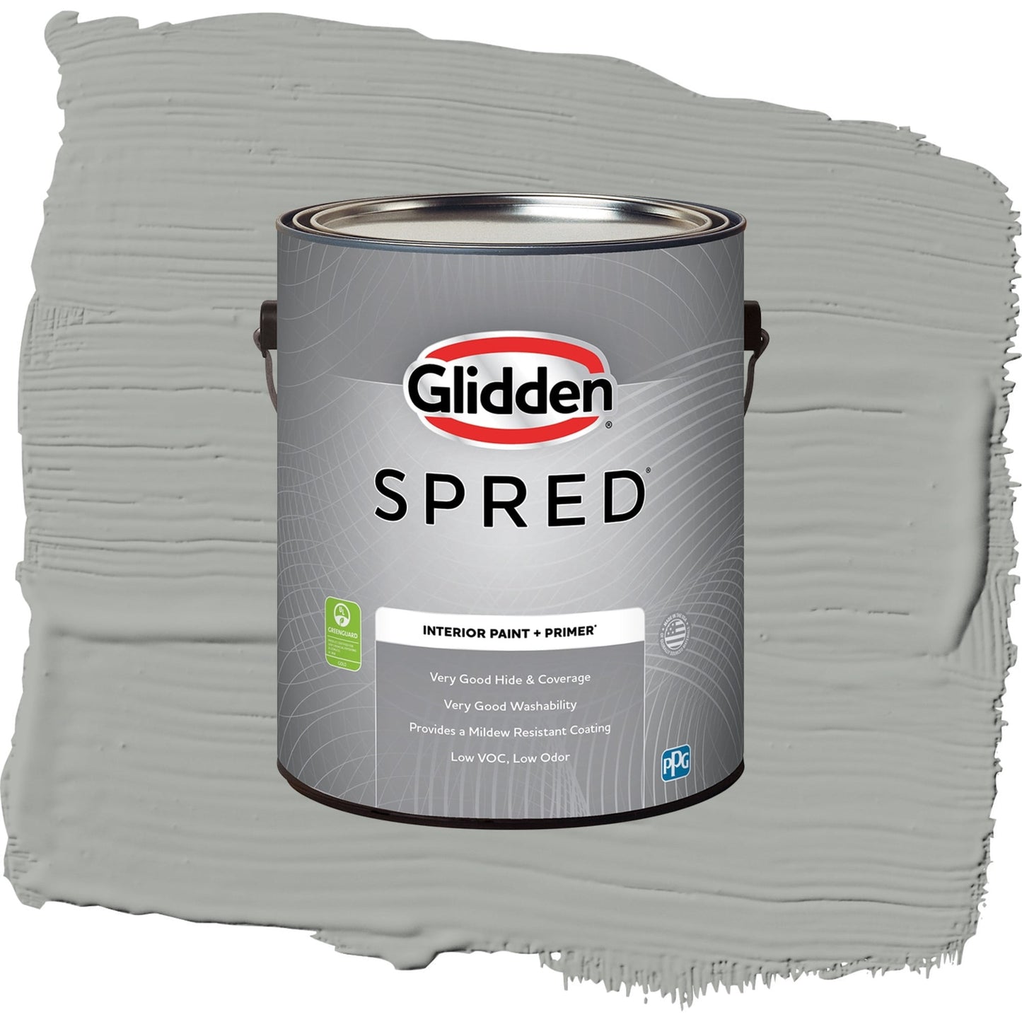 Spred Hippopotamus Interior Paint + Primer Eggshell , 1 Gallon