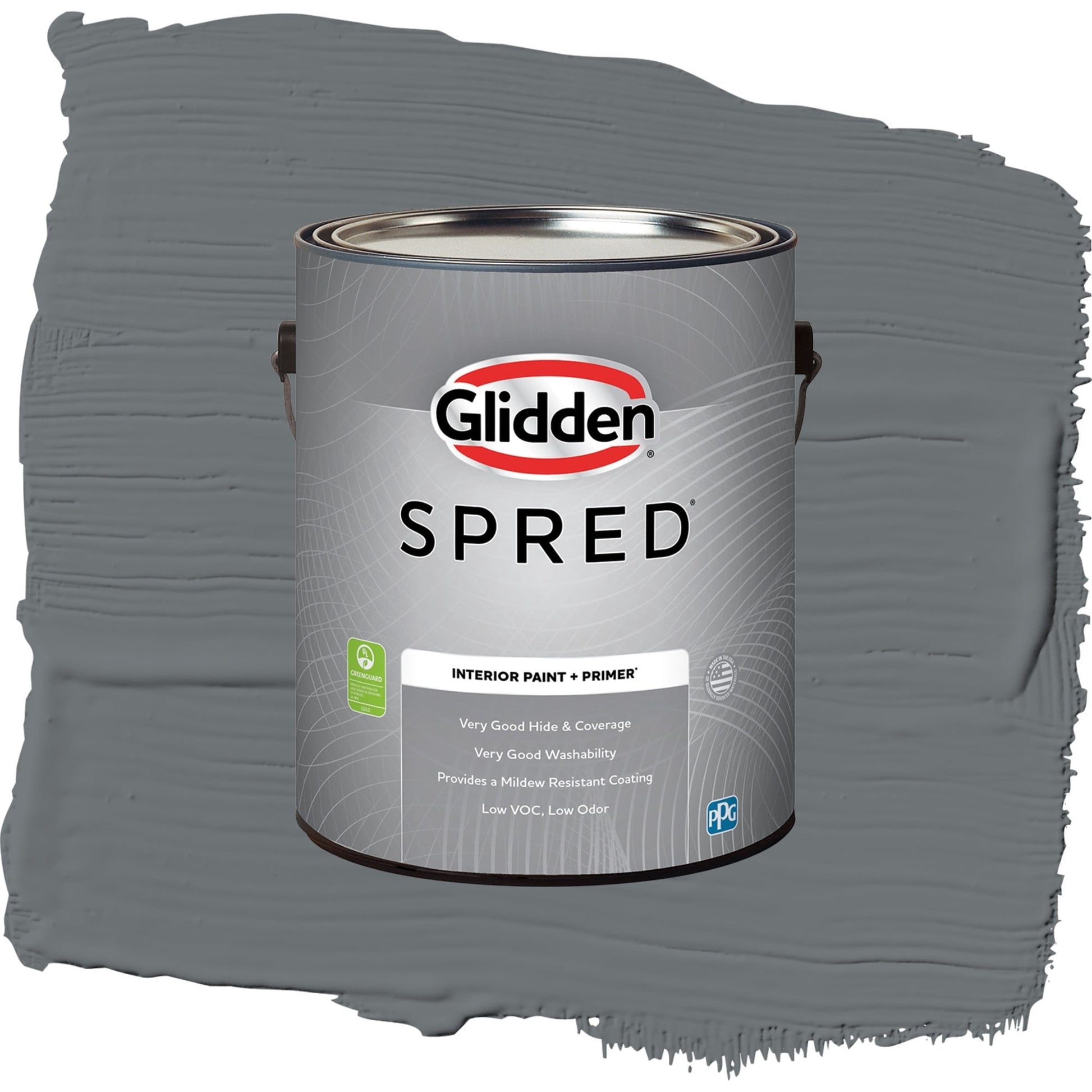 Spred Improbable Interior Paint + Primer Eggshell , 1 Gallon