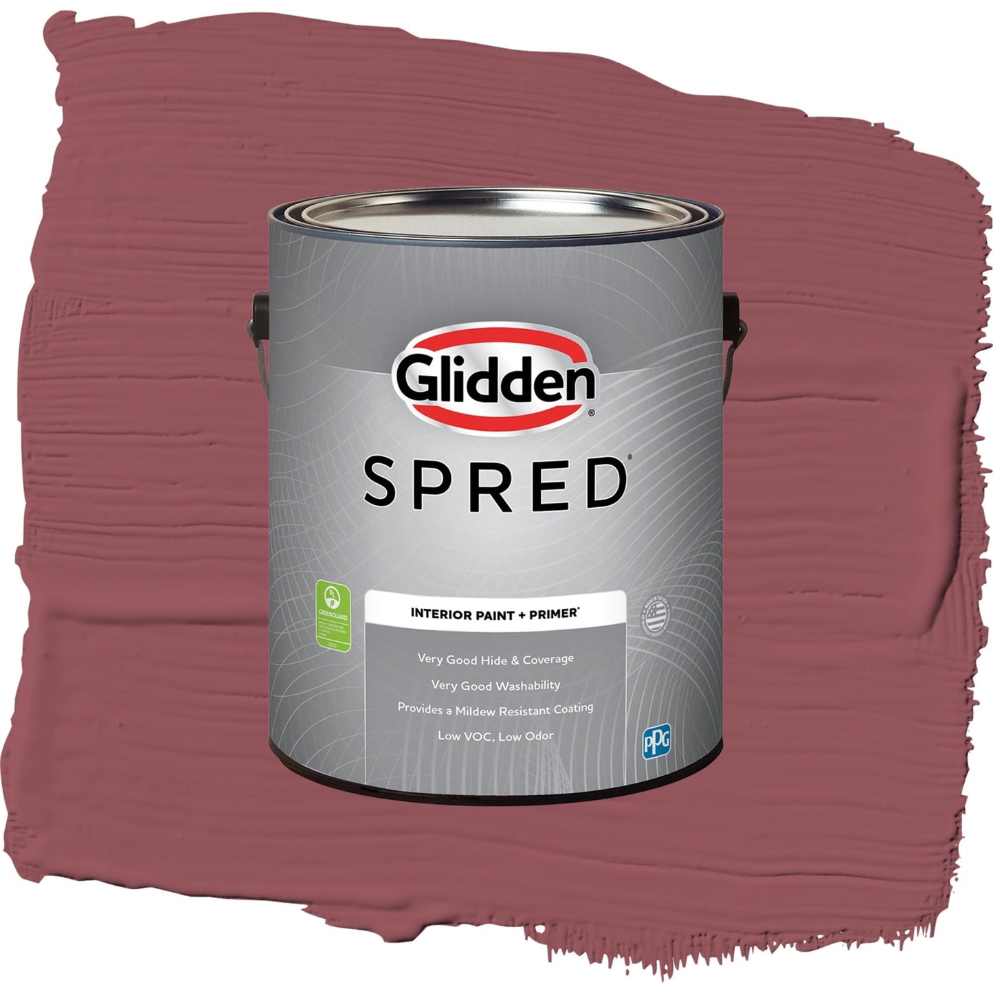 Spred Mesa Red Interior Paint + Primer Semi Gloss , 1 Gallon