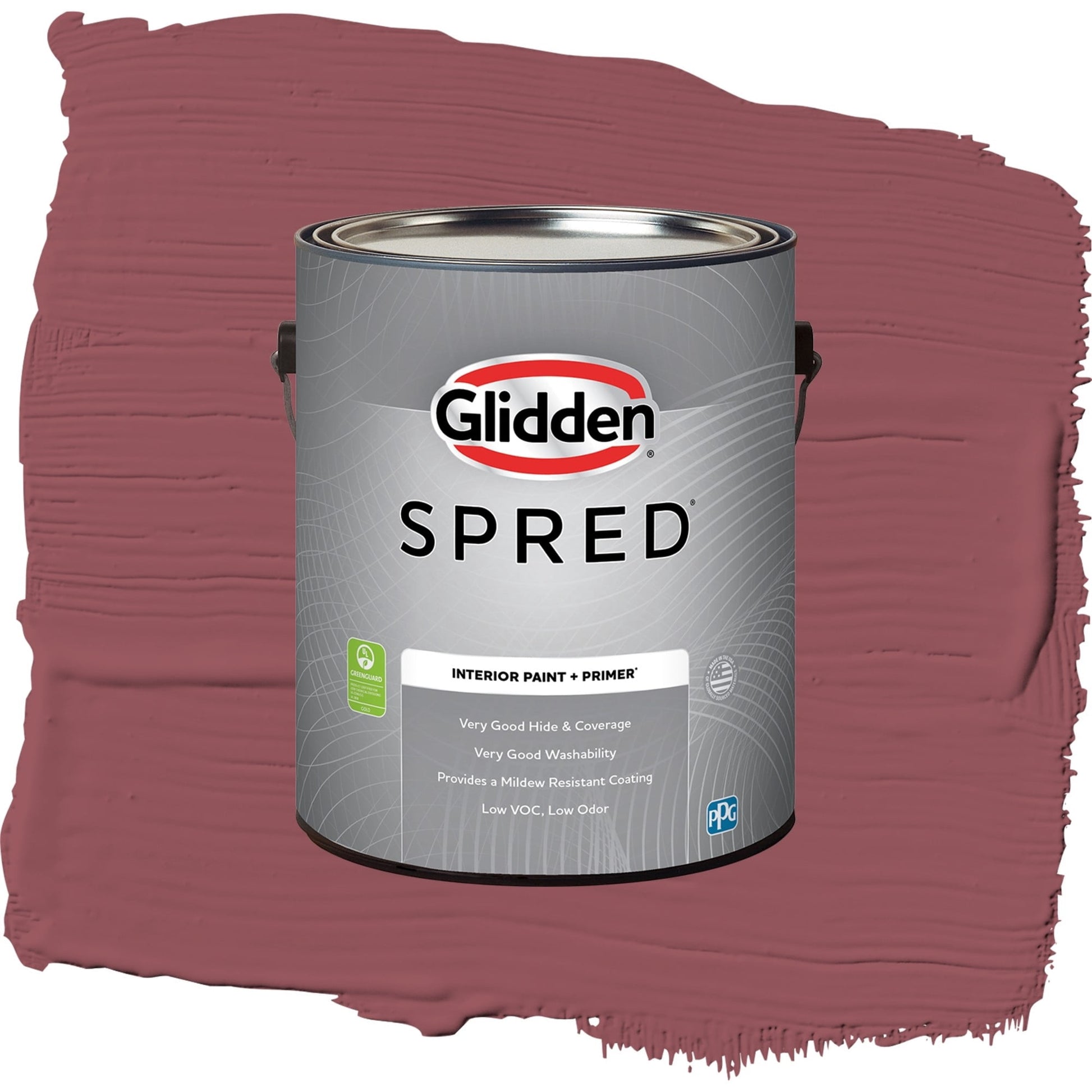 Spred Mesa Red Interior Paint + Primer Semi Gloss , 1 Gallon