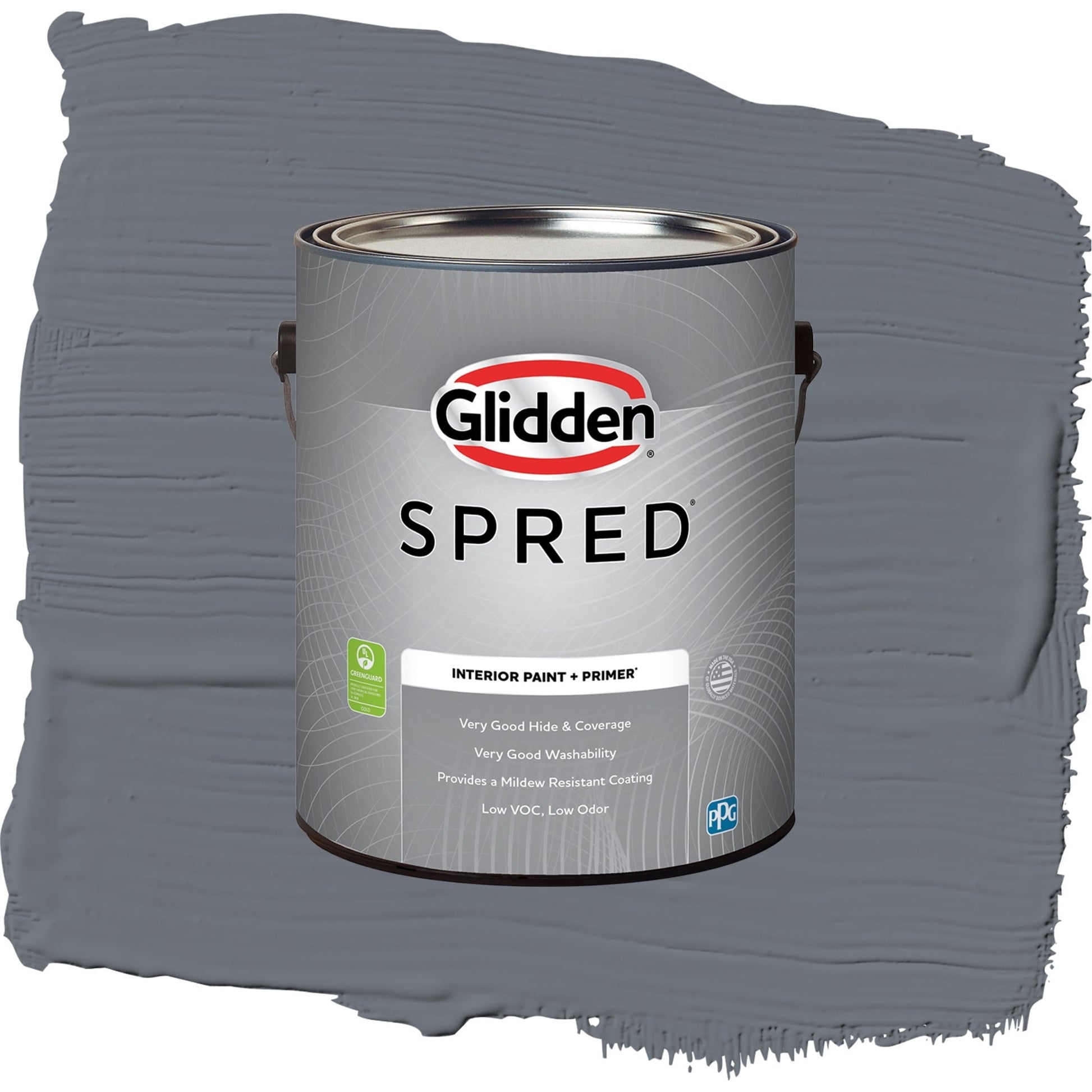 Spred Old Silk Interior Paint + Primer Eggshell , 1 Gallon