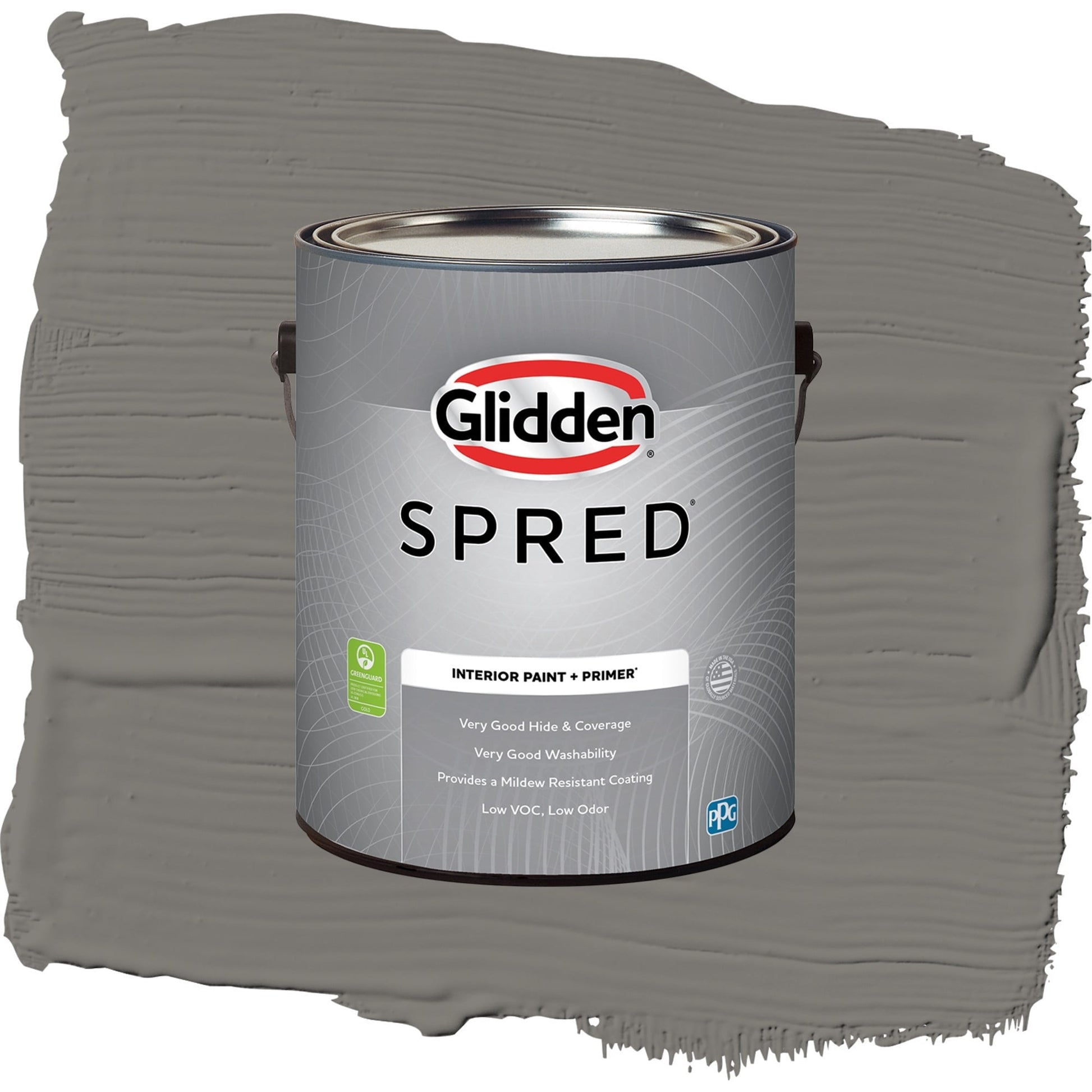 Spred On The Edge Interior Paint + Primer Eggshell , 1 Gallon