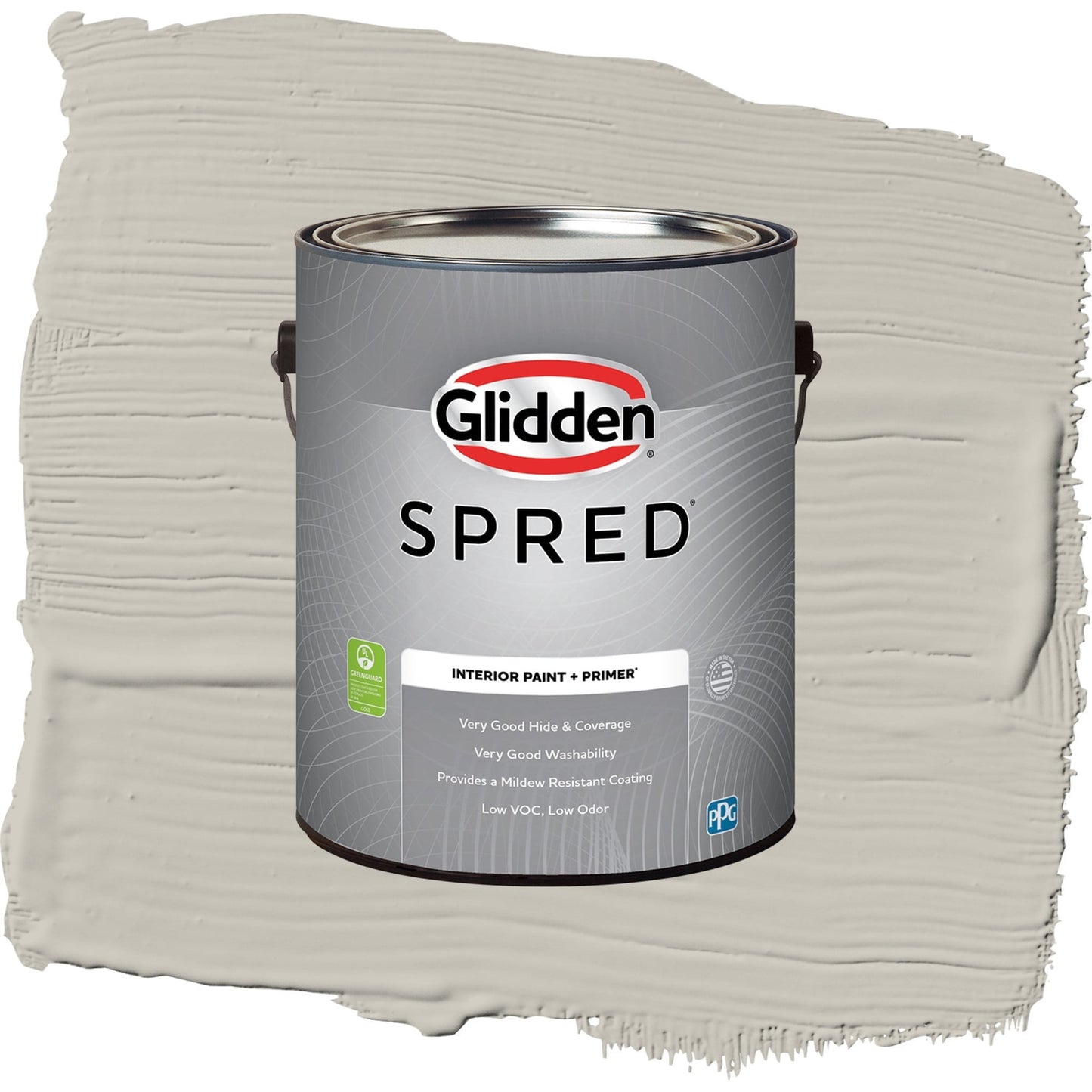 Spred Rabbitâ€™s Ear Interior Paint + Primer Eggshell , 1 Gallon