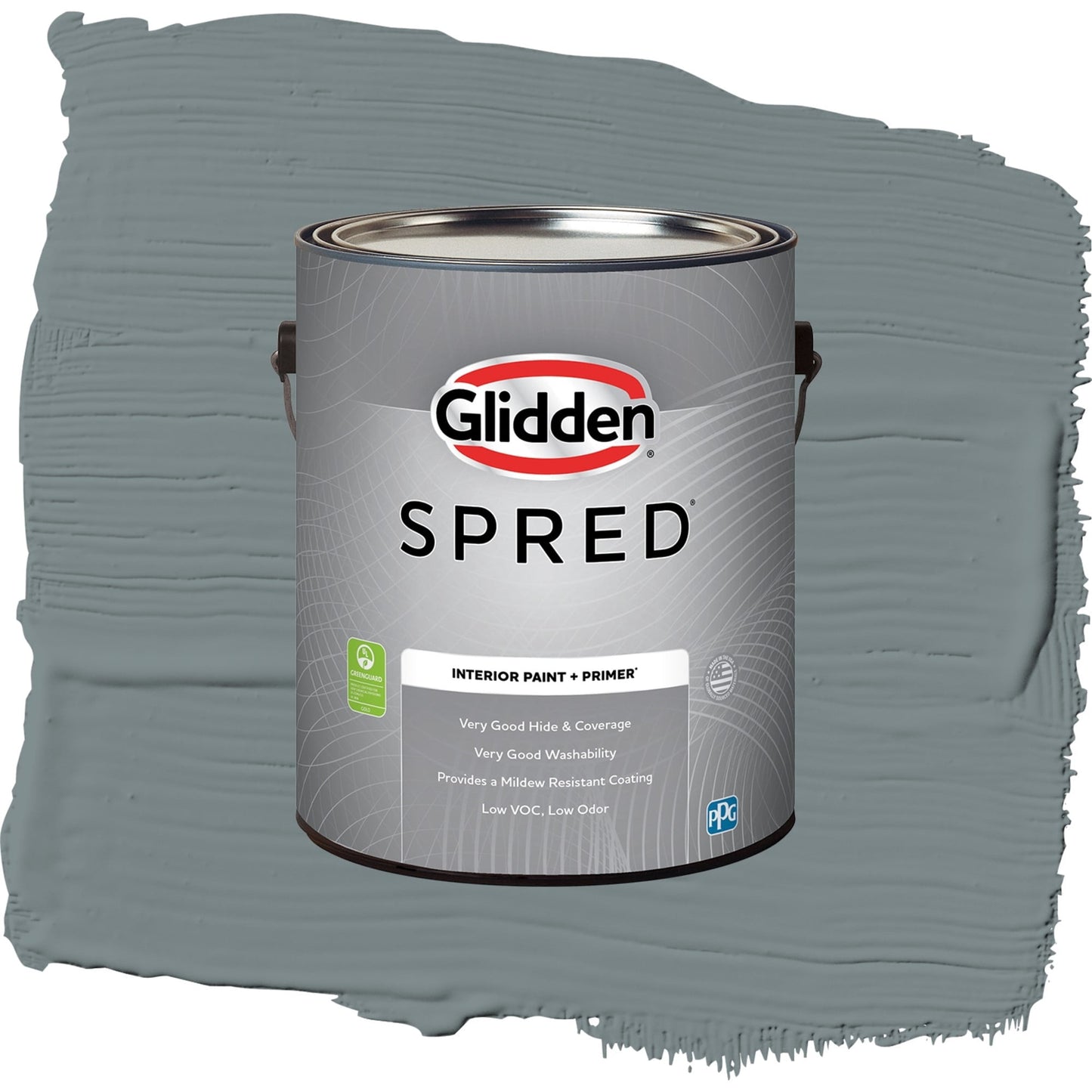 Spred Rough Ride Interior Paint + Primer Semi Gloss , 1 Gallon