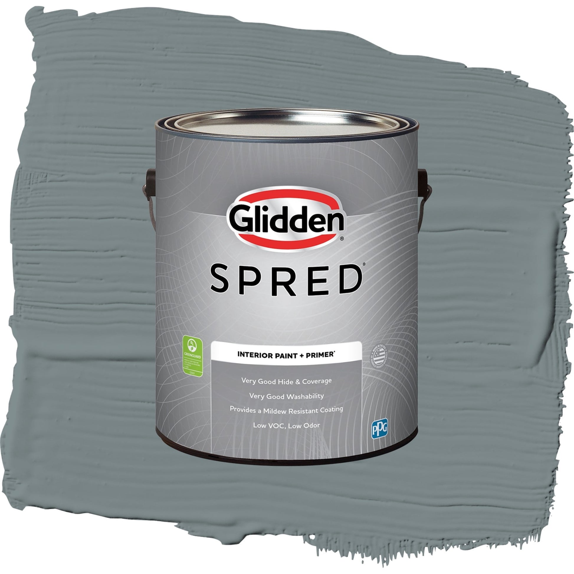 Spred Rough Ride Interior Paint + Primer Semi Gloss , 1 Gallon