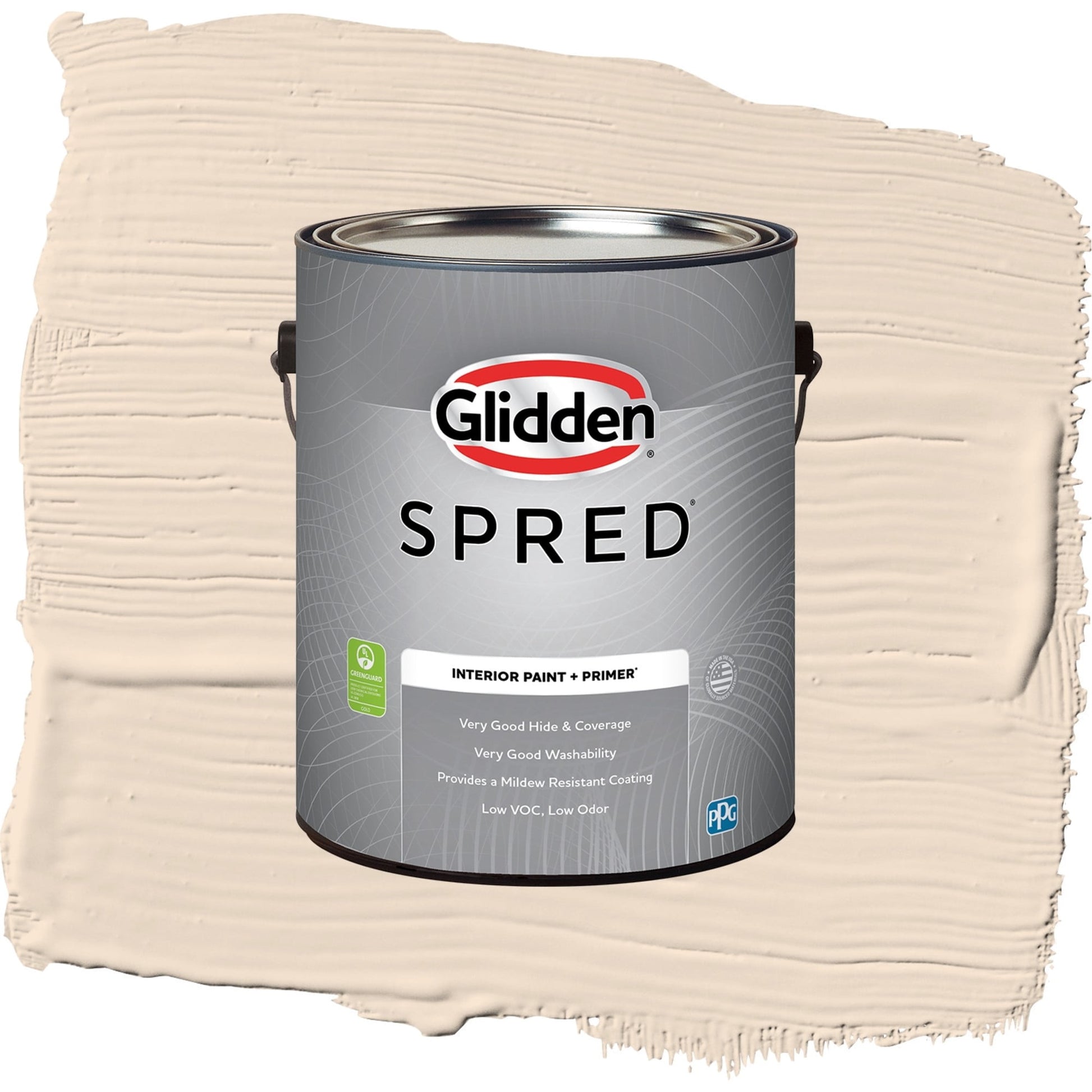 Spred Sandpiper Interior Paint + Primer Semi Gloss , 1 Gallon