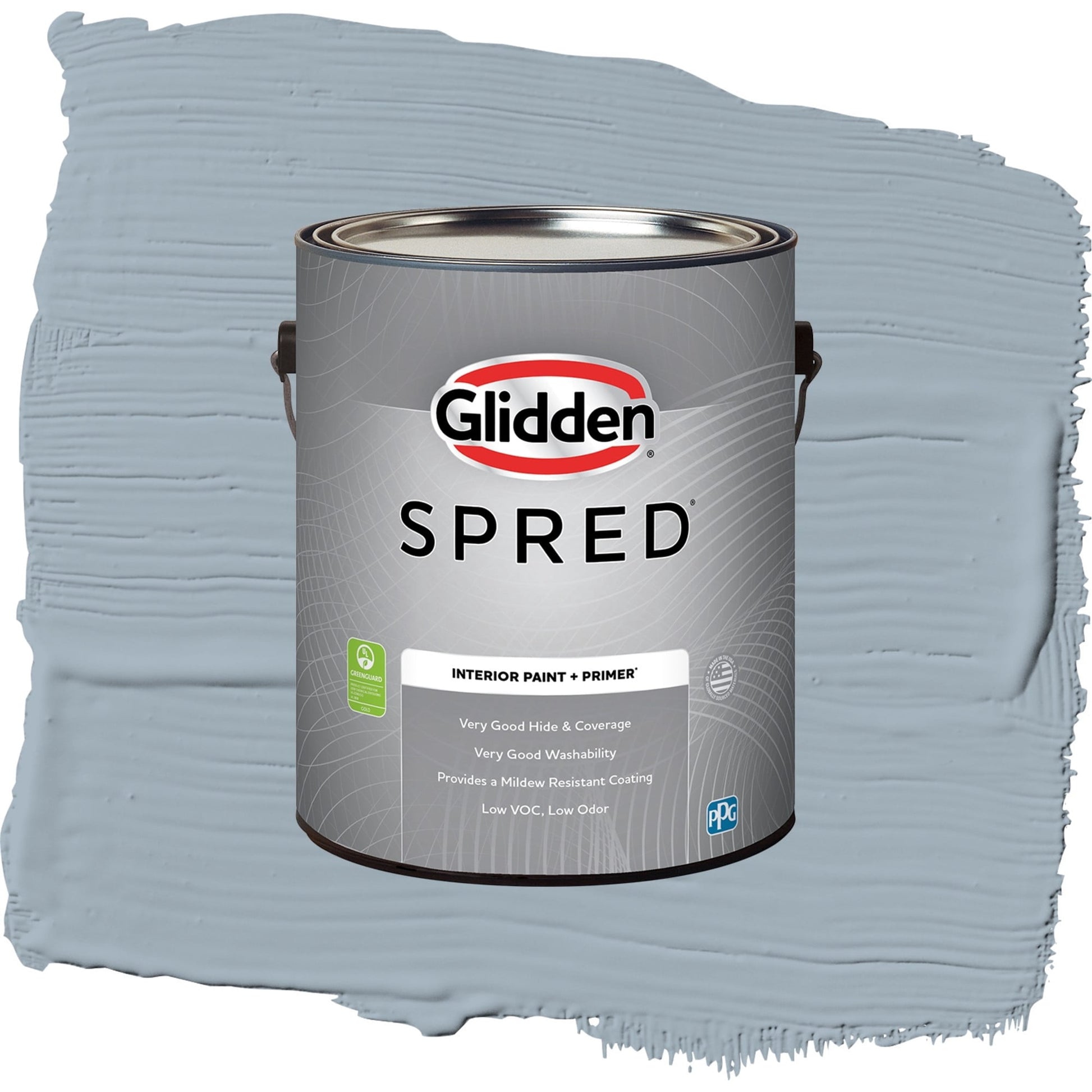Spred Set In Stone Interior Paint + Primer Semi Gloss , 1 Gallon
