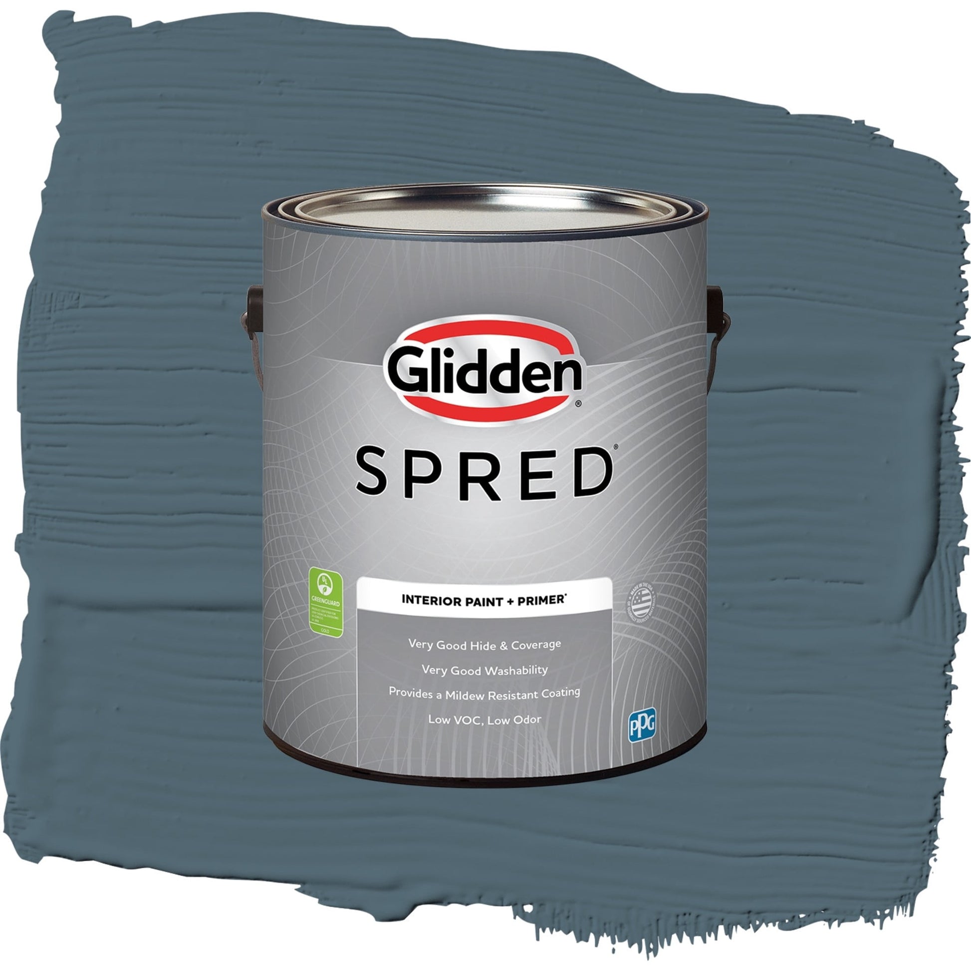 Spred Silent Night Interior Paint + Primer Flat , 1 Gallon
