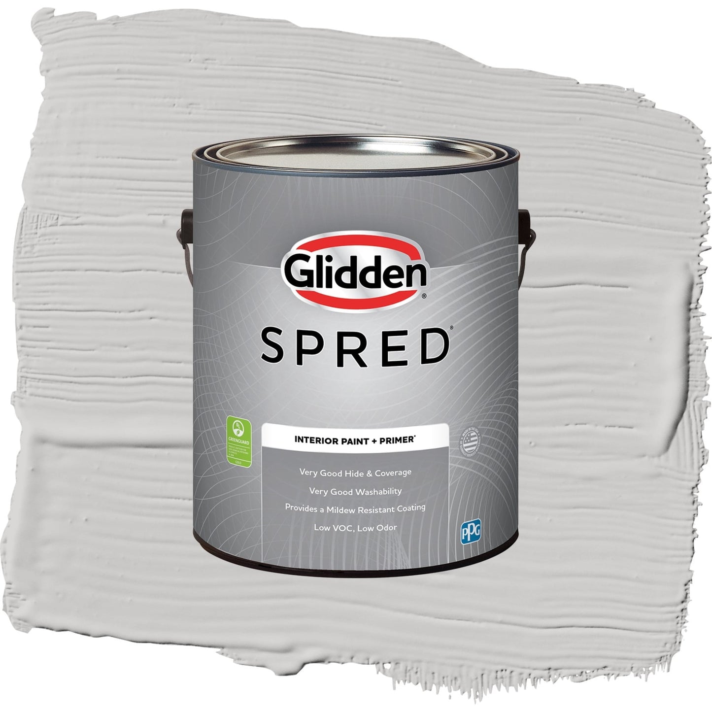 Spred Steely Gaze Interior Paint + Primer Eggshell , 1 Gallon